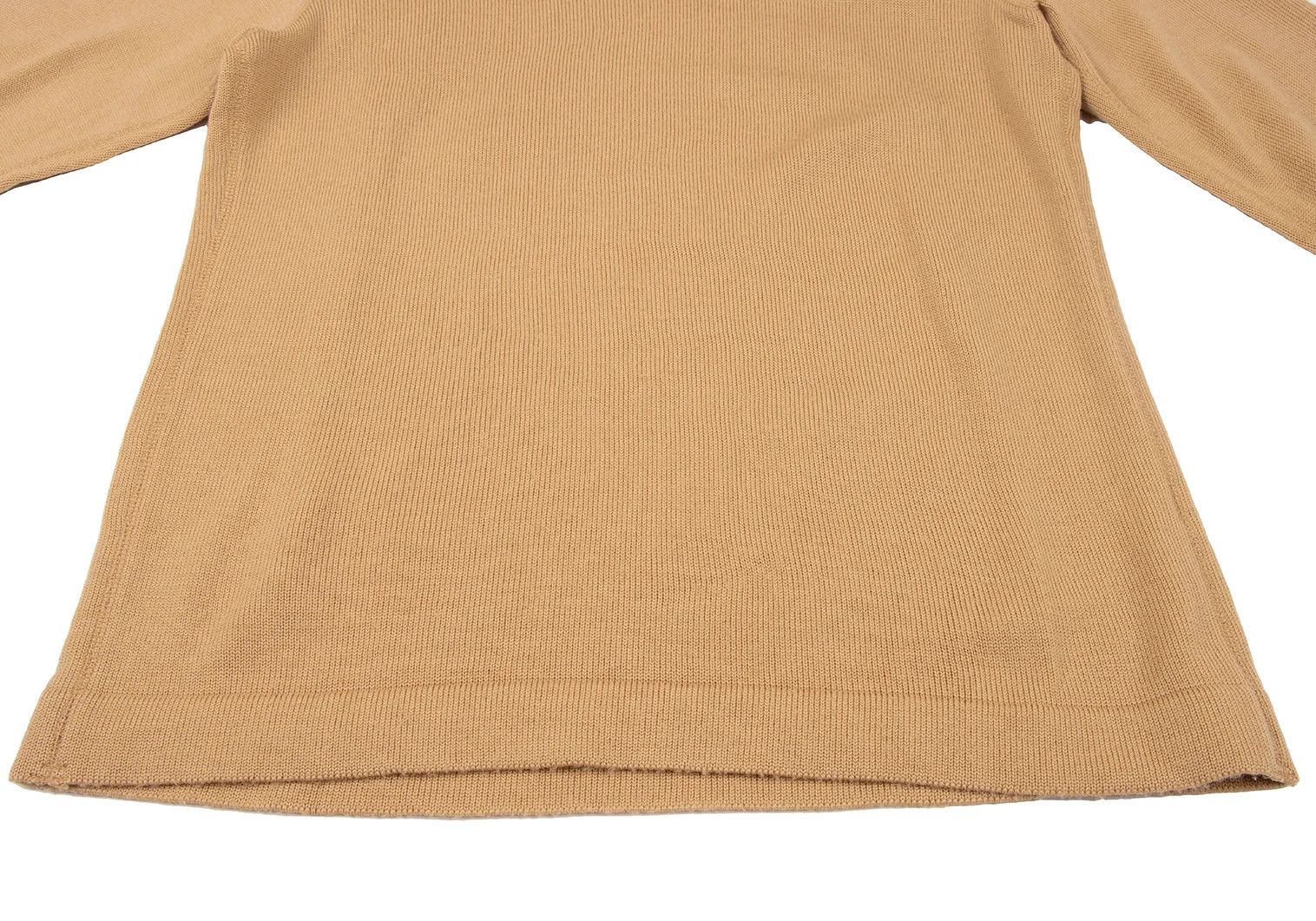Issey Miyake Elbow Knit Wool Blend Pullover in Beige Size L Size US L / EU 52-54 / 3 - 5 Thumbnail