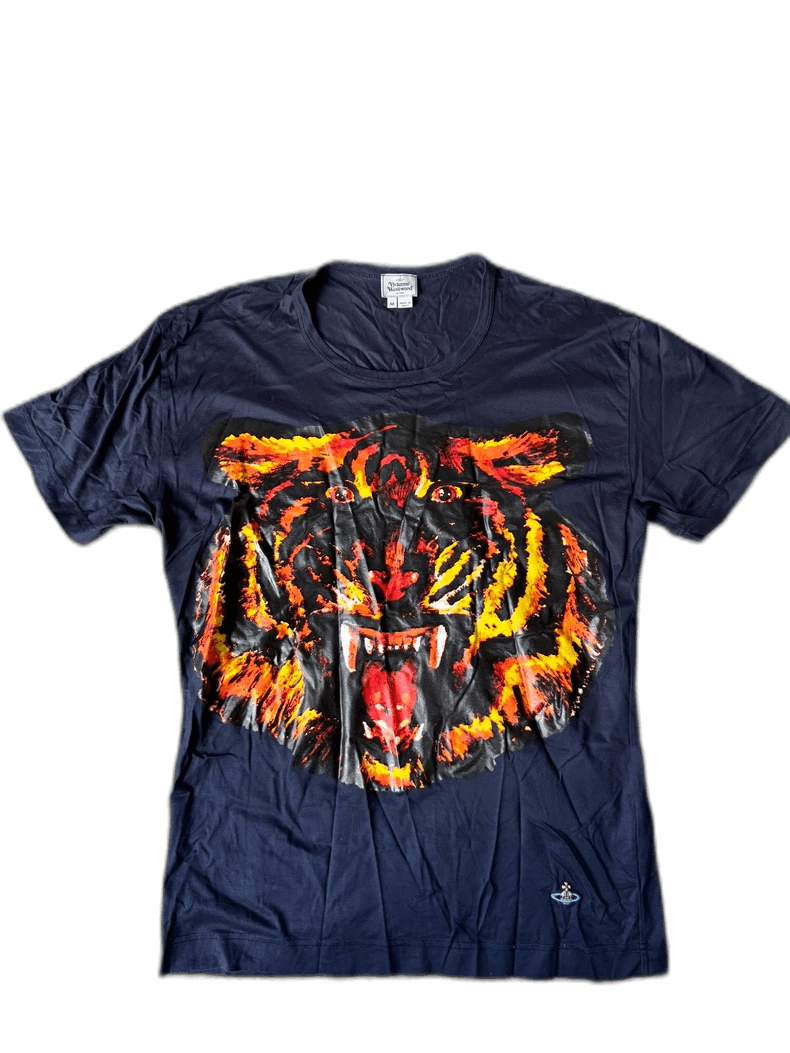 Vivienne Westwood Vivienne Westwood Y2K Tiger Head Tee - dmc Size M / US 6-8 / IT 42-44 - 1 Thumbnail