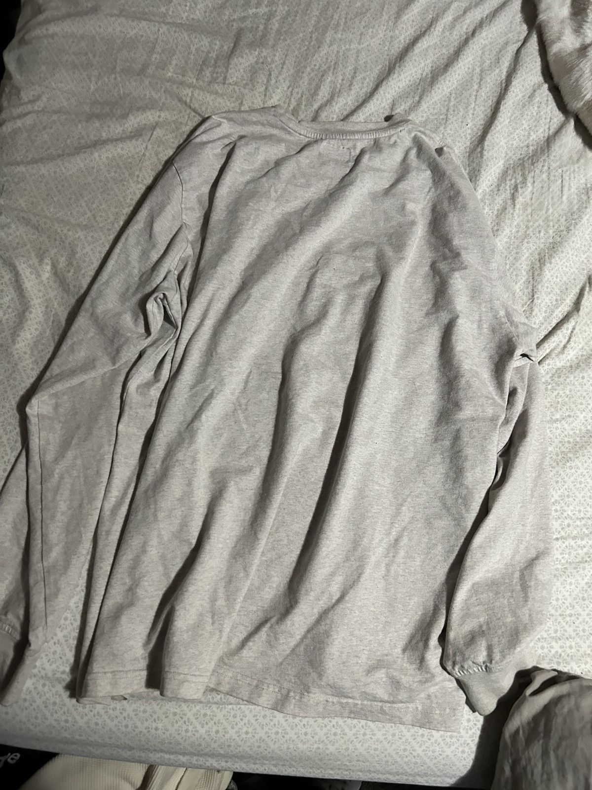 Supreme Supreme small box logo l/s shirt oatmeal white Size US L / EU 52-54 / 3 - 3 Thumbnail