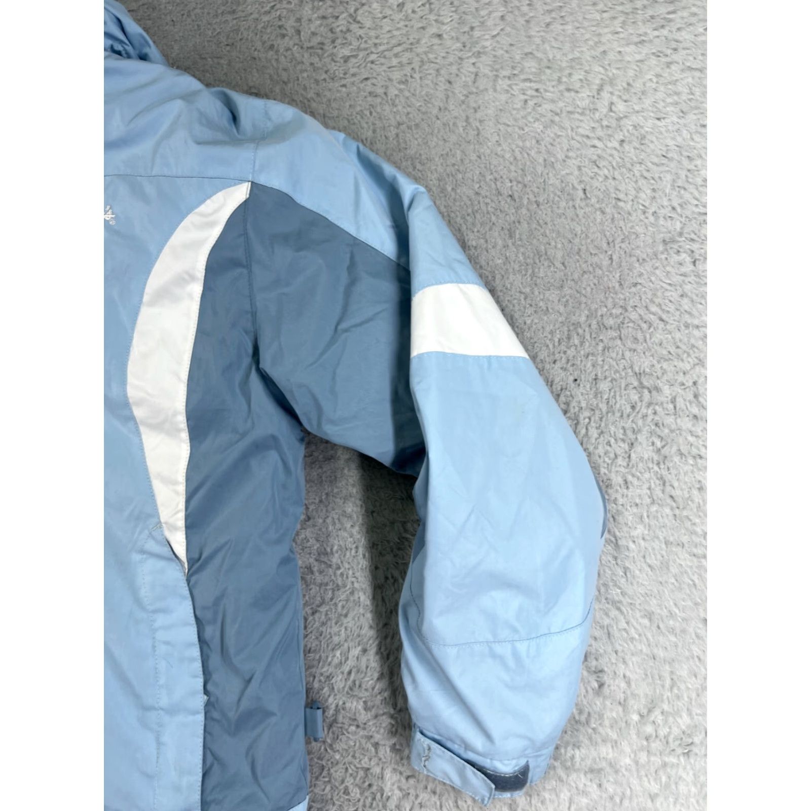 Vintage Cabelas Jacket Womens Large Blue 3 in 1 Fleece Lined WR Warm Insulated Polyester Size L / US 10 / IT 46 - 4 Thumbnail