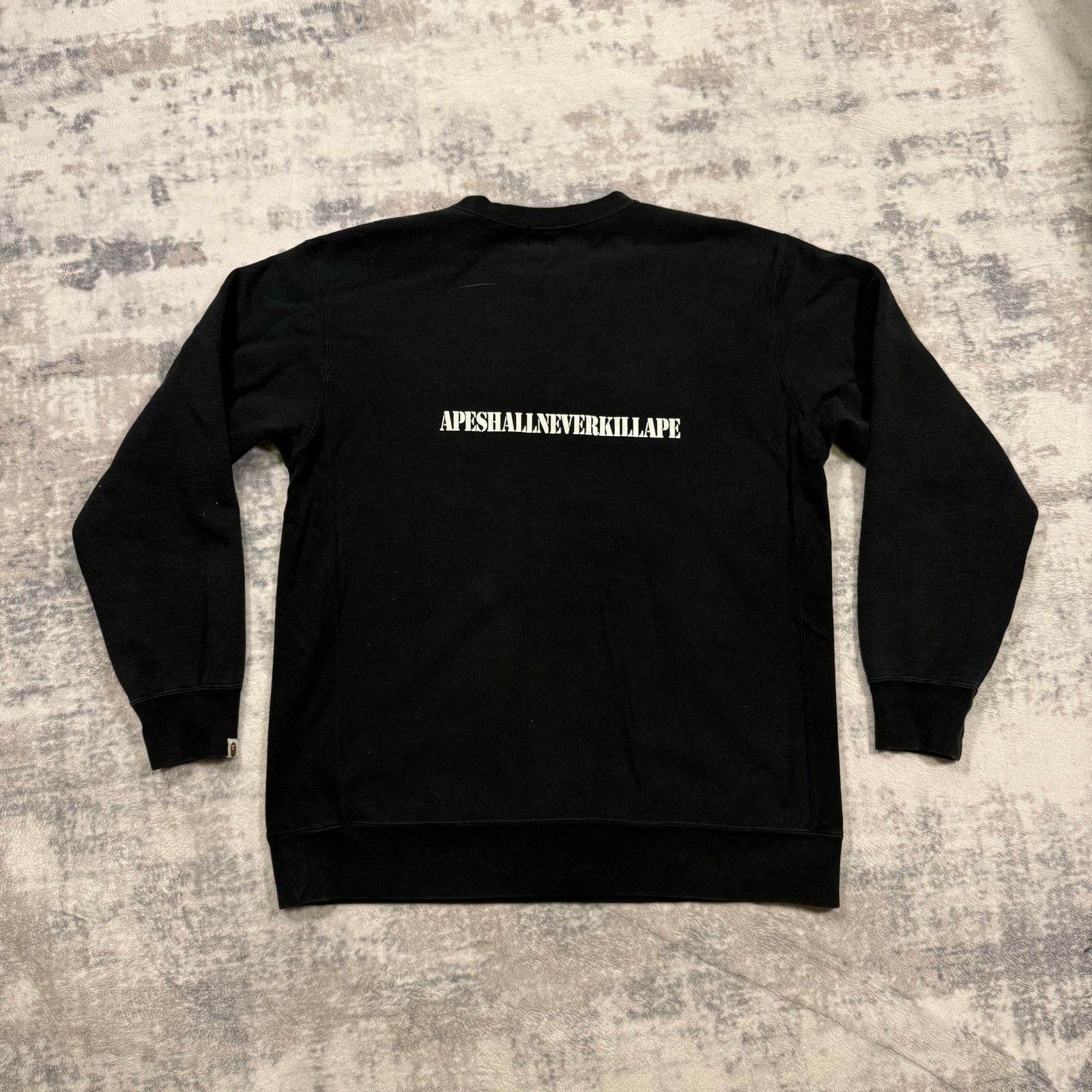 Bape × Nigo Authentic Bape 2000’s Soldier ASNKA Crewneck Sweatshirt XL Size US XL / EU 56 / 4 - 4 Thumbnail