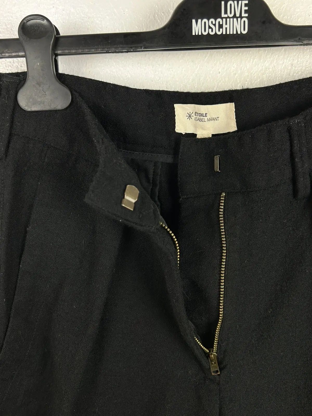 Isabel Marant Isabel Marant Etoile Wool Pants Trousers In Black Size 25" / US 0 / IT 36 - 3 Thumbnail
