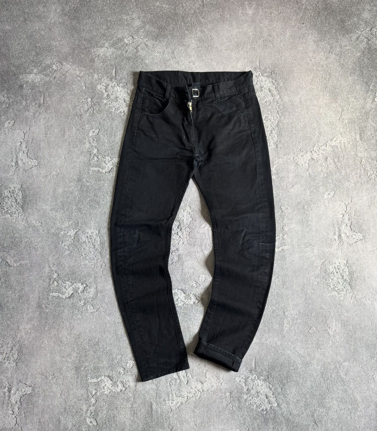 Damir Doma × Silent By Damir Doma Silent By Damir Doma 3D denim pant trouser jeans Y2K L.G.B. Size US 30 / EU 46 - 1 Thumbnail