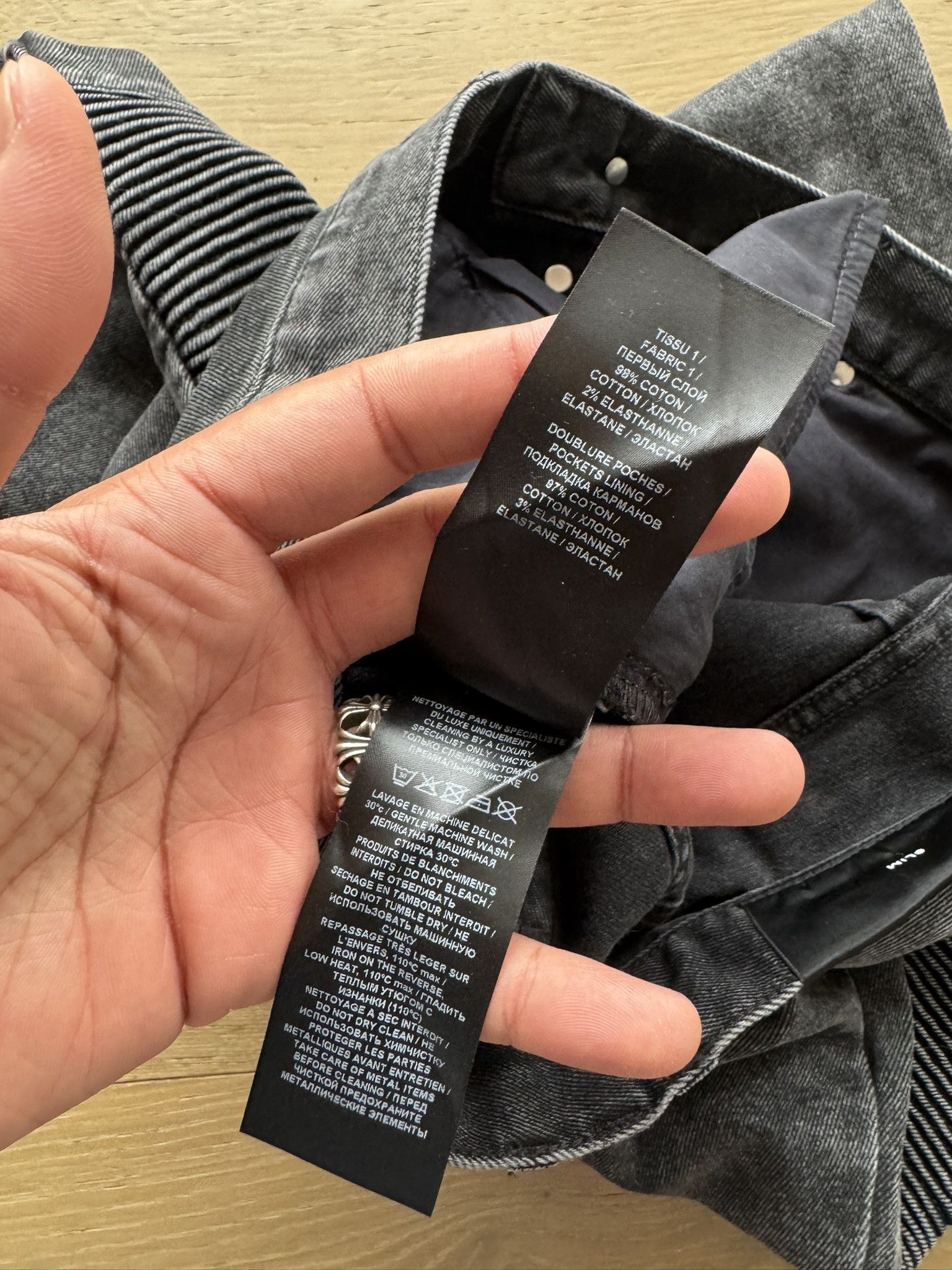 Balmain BALMAIN BIKER DENIM PANTS Size US 32 / EU 48 - 10 Thumbnail
