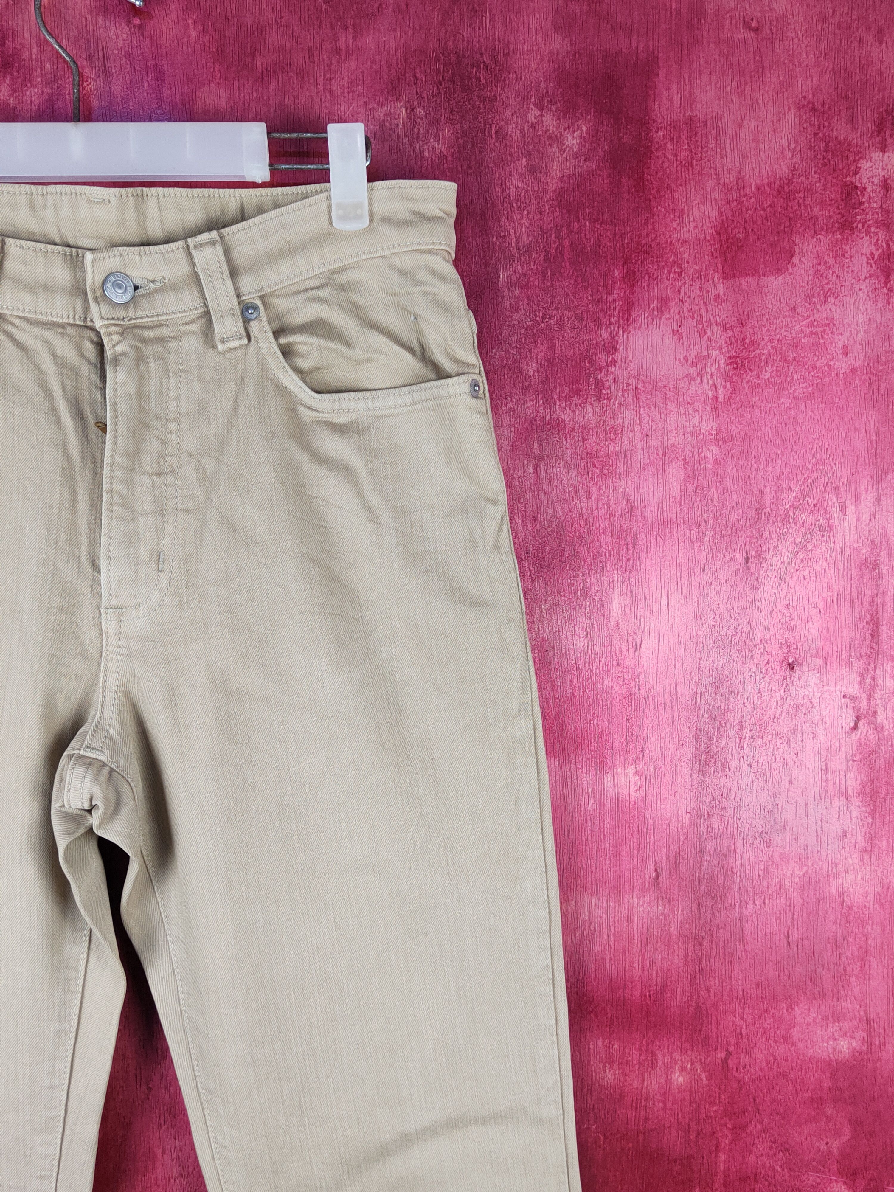 Edwin Edwin Brown denim distressed ripped Casual Pants #S1561 Size US 31 - 5 Thumbnail