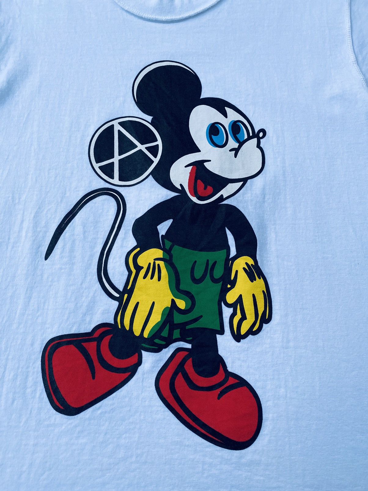 Japanese Brand Vintage Nexus 7 Anarcyh Mickey Mouse Rare Tees Size US M / EU 48-50 / 2 - 3 Thumbnail