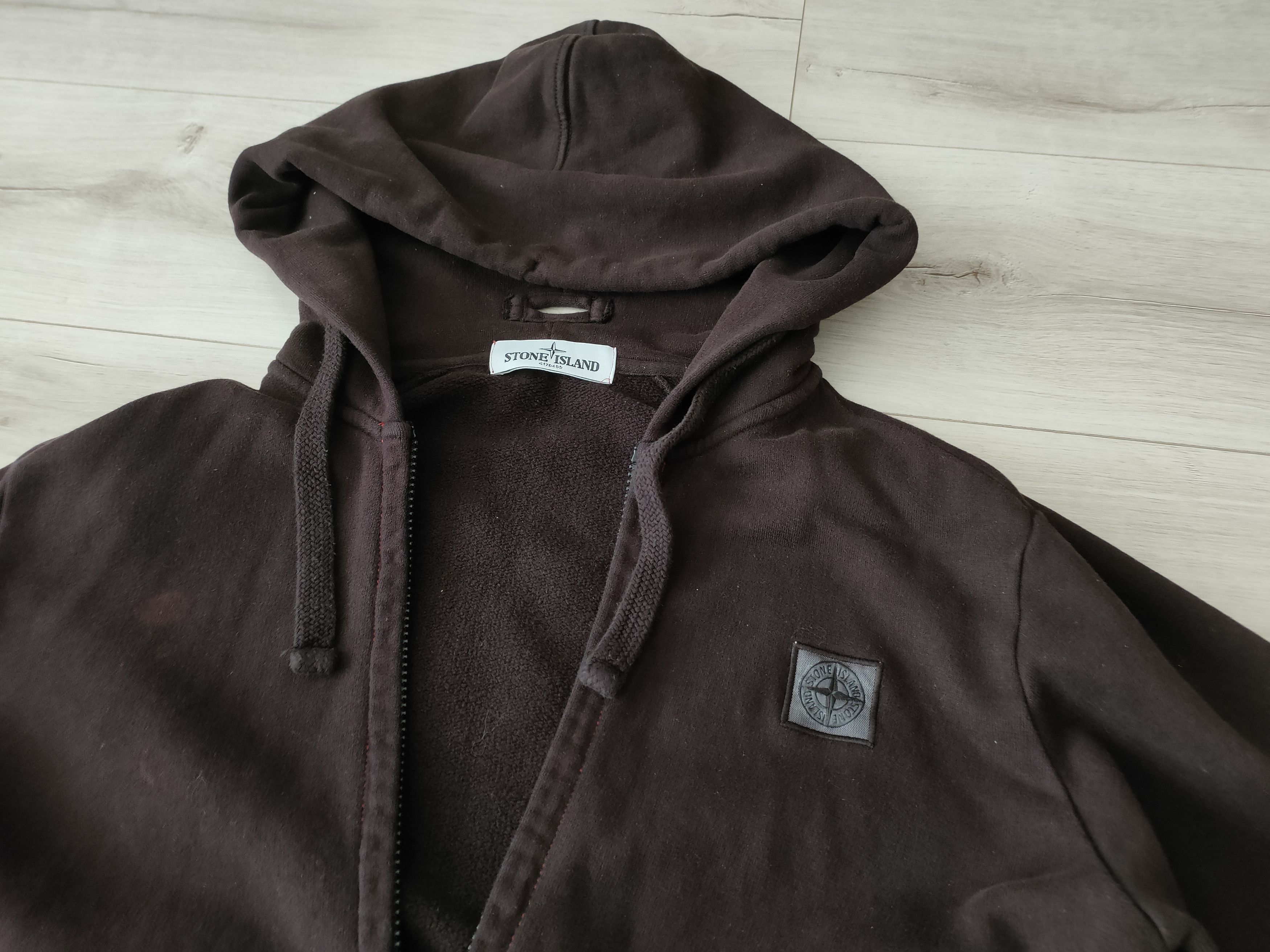 Stone Island Stone island zip hoodie logo Size US S / EU 44-46 / 1 - 2 Thumbnail