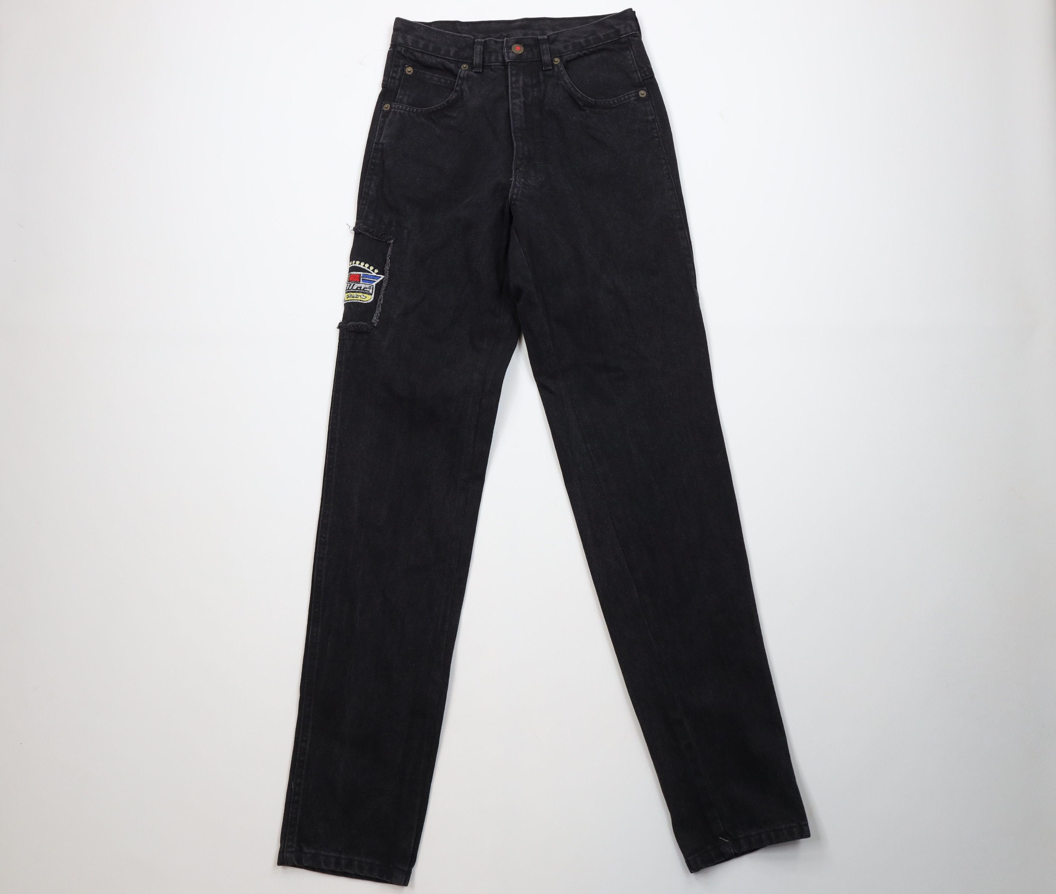 Cadillac Deadstock Vintage 80s 90s Cadillac Straight Leg Jeans USA Size US 29 - 1 Thumbnail