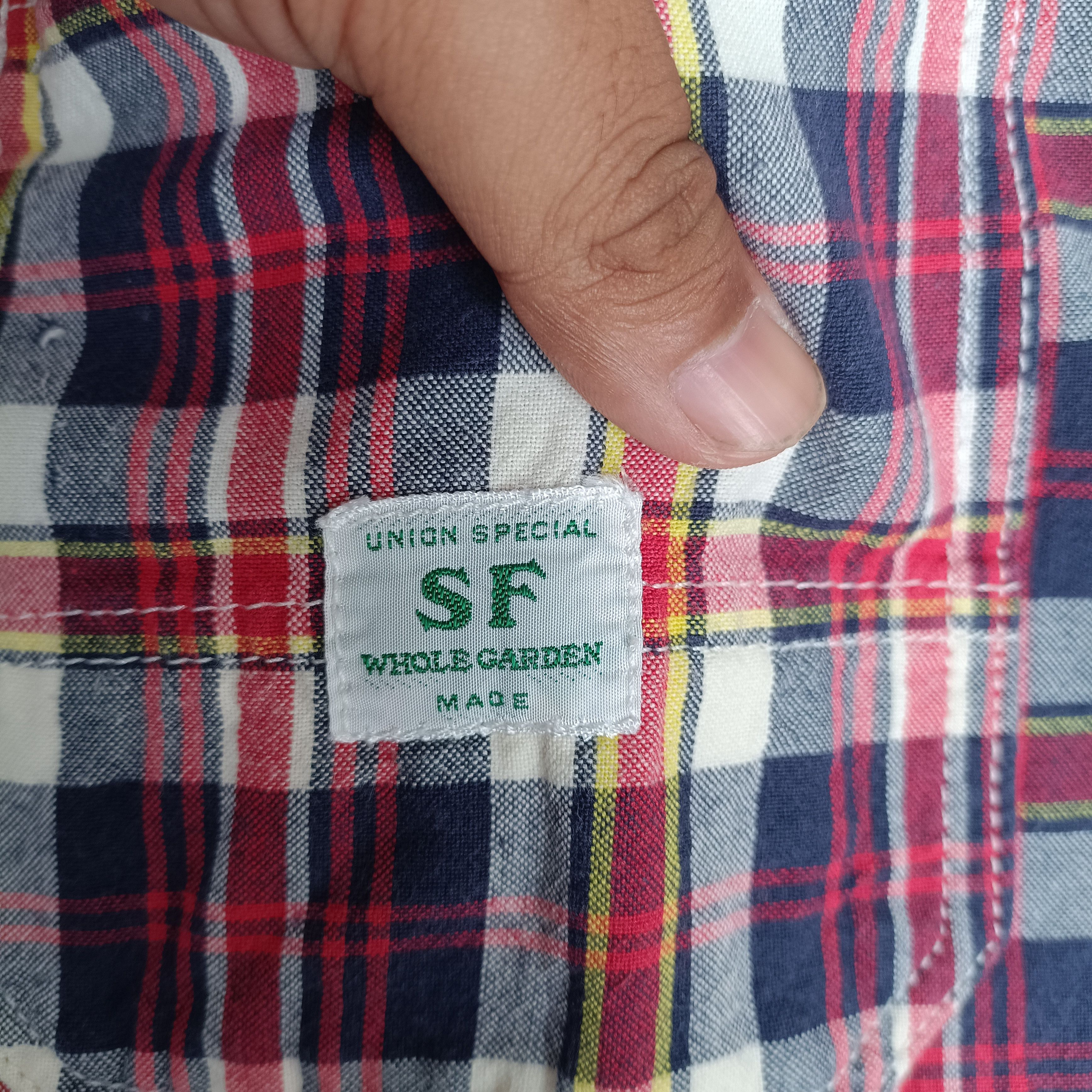 Sassafras Sassafras Plaid Flannel Short Sleve Size US M / EU 48-50 / 2 - 6 Thumbnail