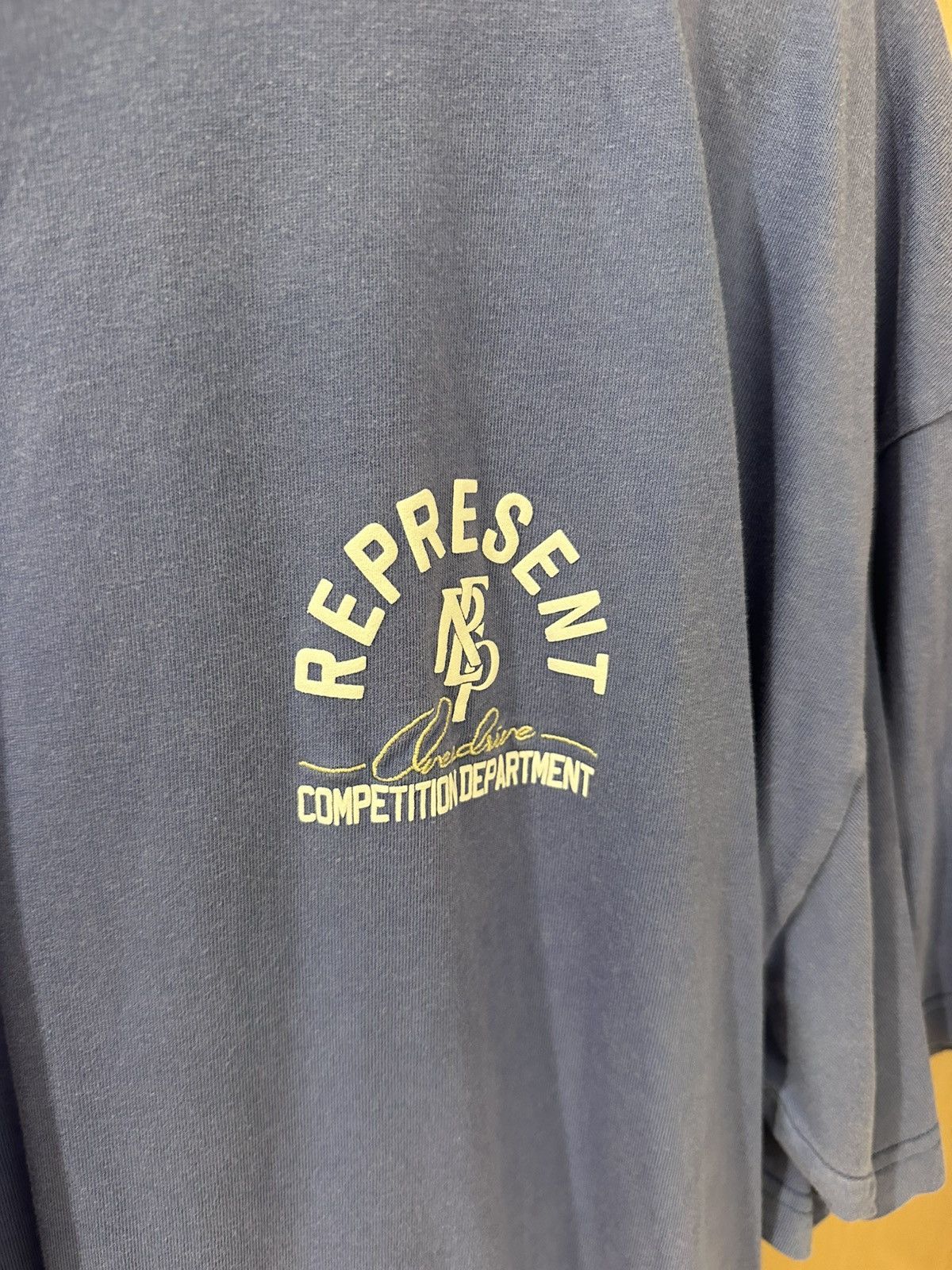 Represent Clo. Overdrive Tee - Bright Blue Size US XL / EU 56 / 4 - 4 Thumbnail