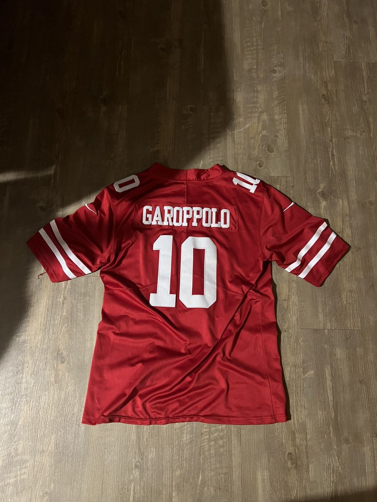 Nike Nike Men's #10 Jimmy Garoppolo San Francisco 49ers Jersey Size US M / EU 48-50 / 2 - 5 Thumbnail