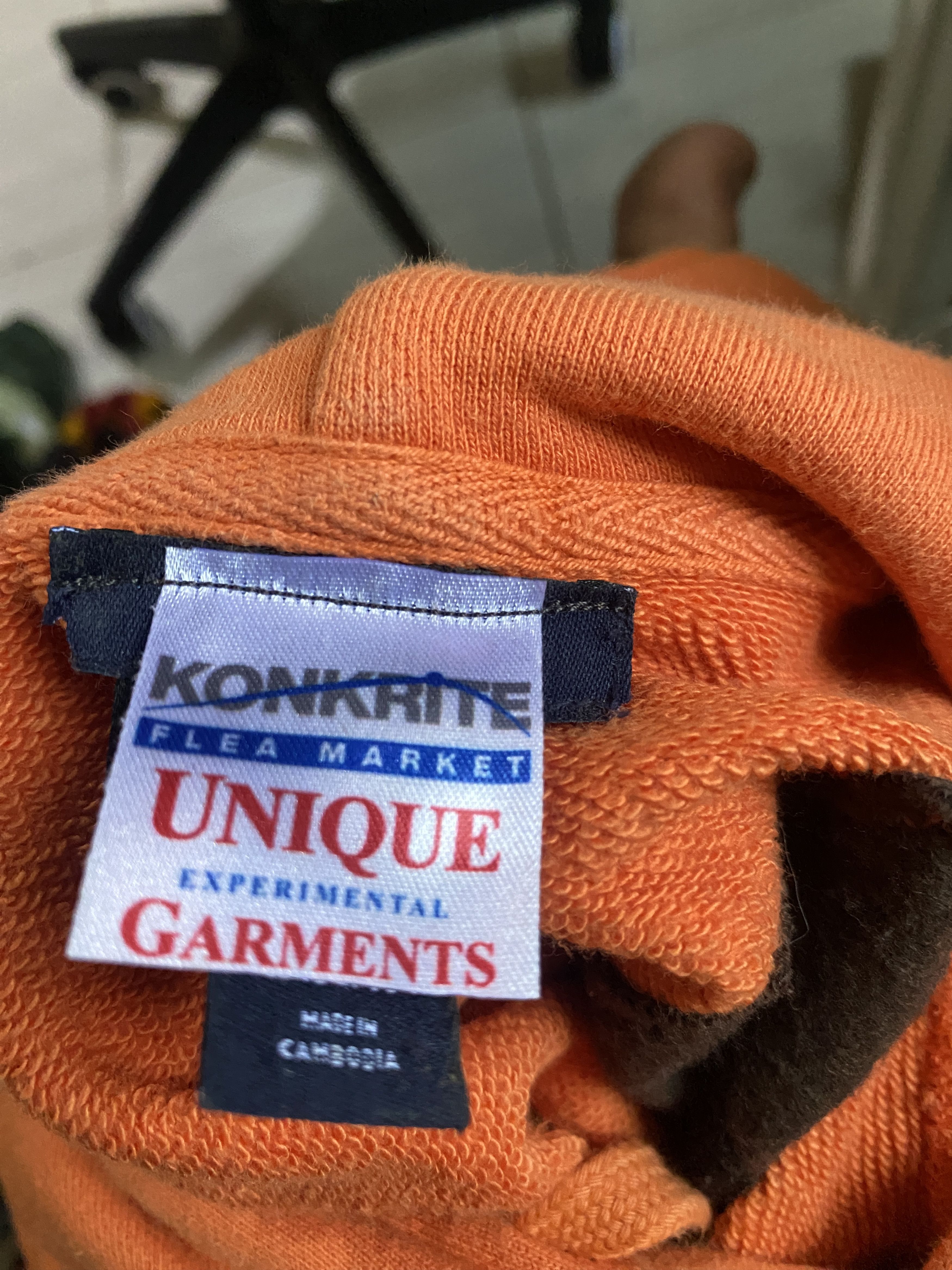 Gap × Handmade 1 OF 1 REWORKED GAP CRACKY 3 TONED HOODIE SIZE L $140.00 USD Size US L / EU 52-54 / 3 - 6 Thumbnail