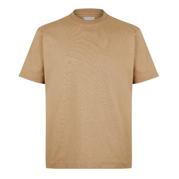 image of Bottega Veneta O1G2R1Mq0324 T-Shirts In Camel, Men's (Size Large)