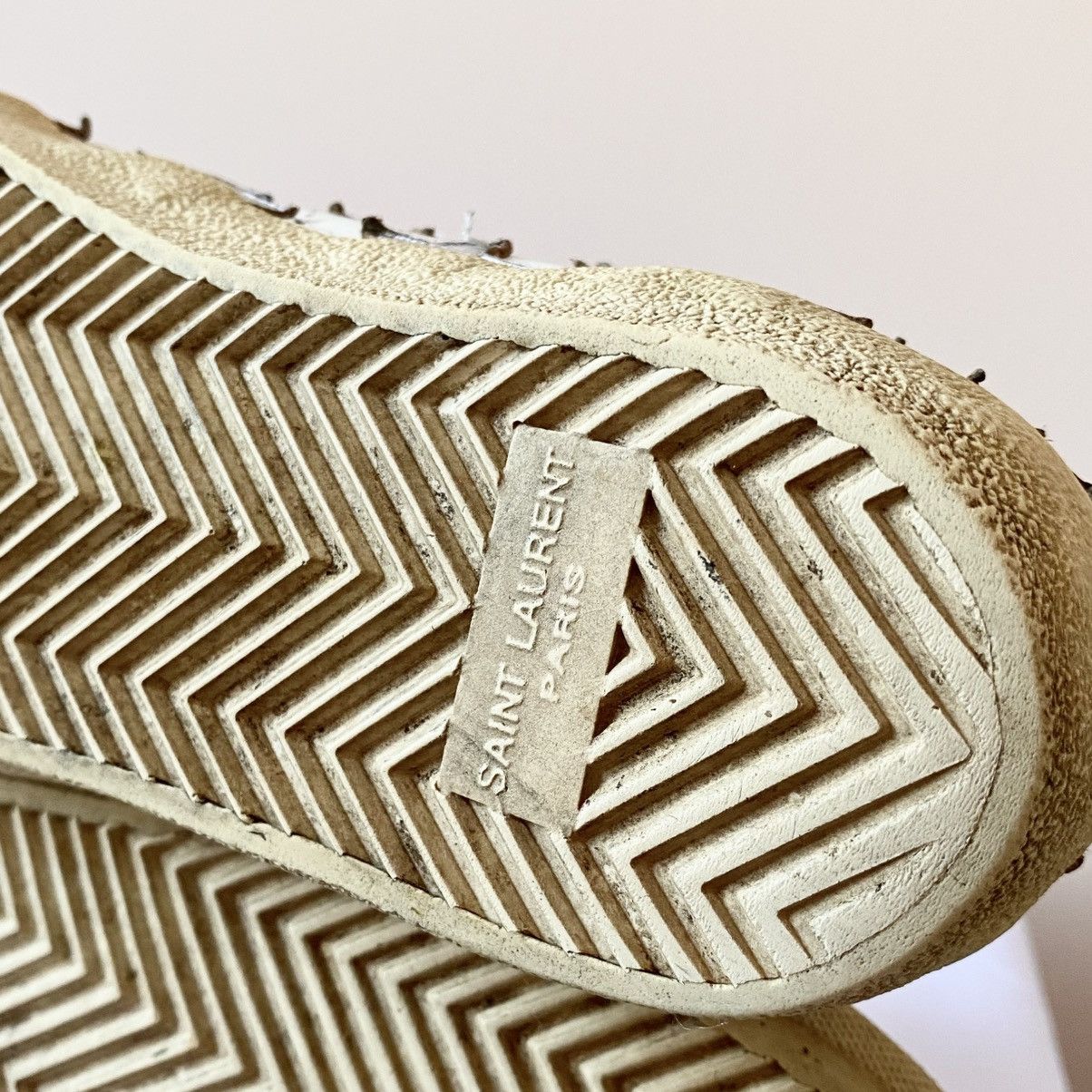 Saint Laurent Paris Saint Laurent Paris Star Golden Goose Style Sneakers Shoes Size US 6 / IT 36 - 11 Thumbnail