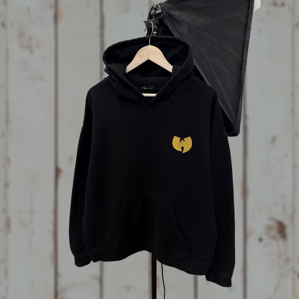 Vintage Y2K Wu Tang Hoodie Skull Hip Hop Rap Grim Reaper L Size Black Size US L / EU 52-54 / 3 - 1 Thumbnail