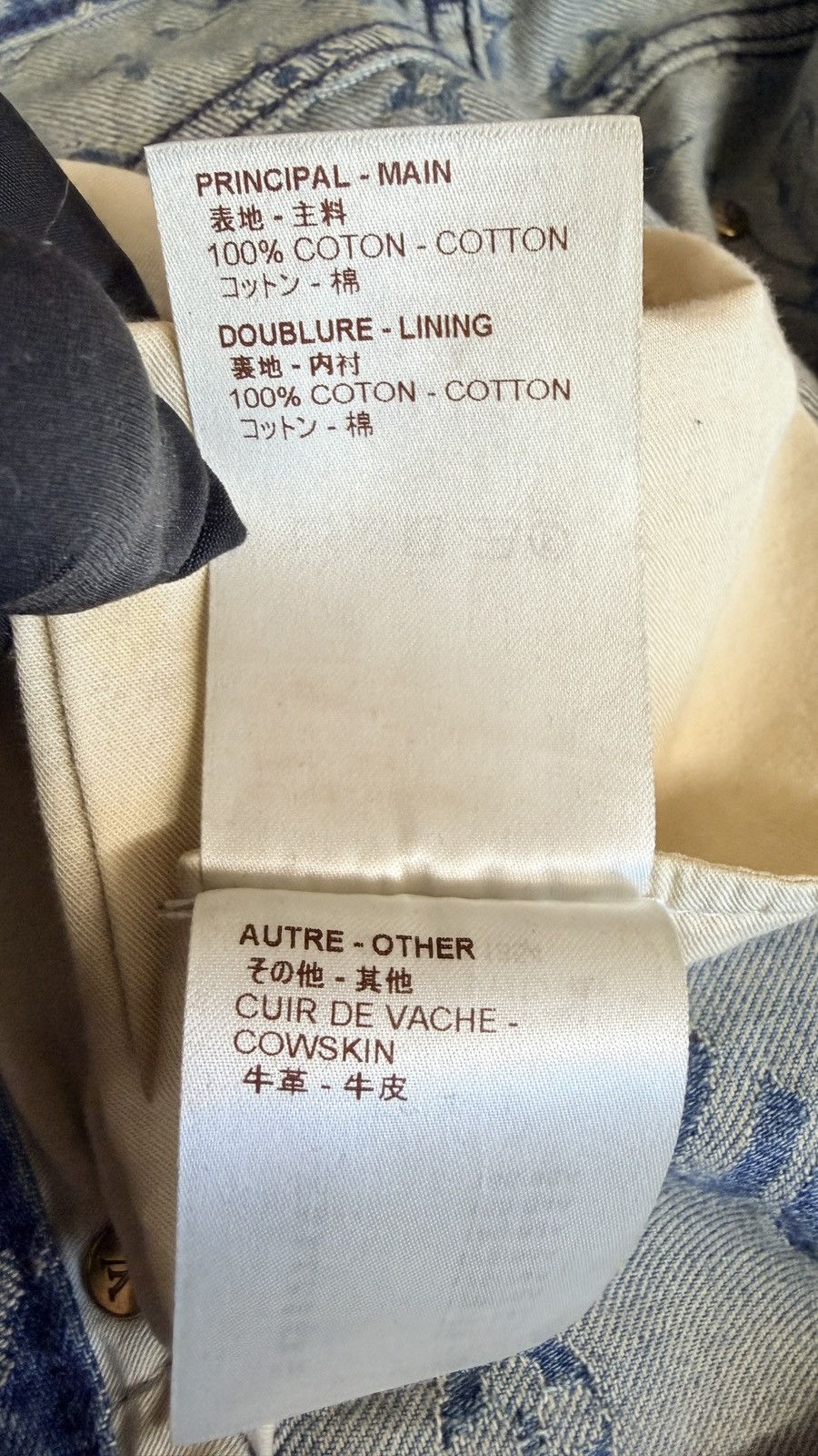 Louis Vuitton × Supreme Louis Vuitton X SUPREME 32 Denim Jeans Blue Monogram Size US 32 / EU 48 - 17 Thumbnail