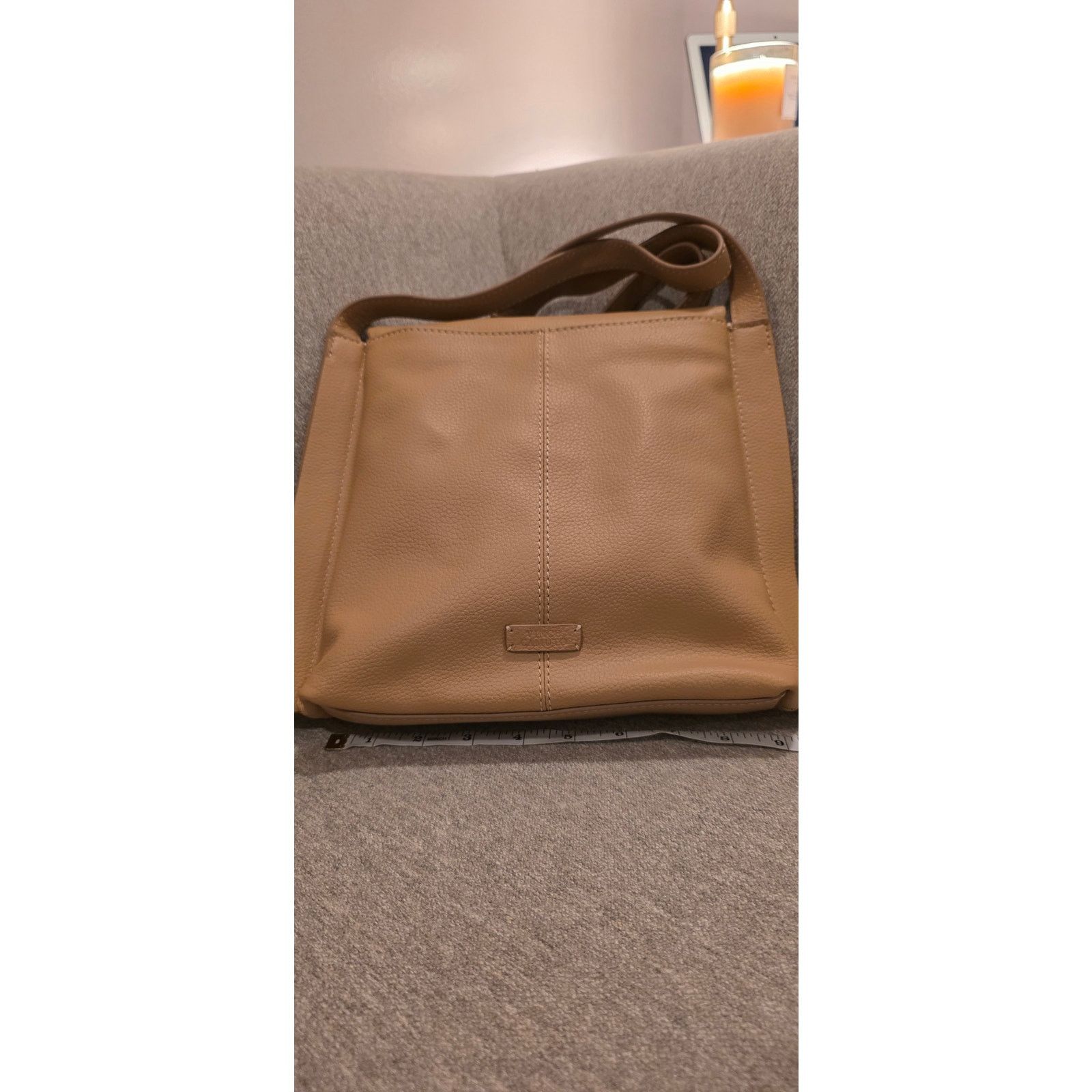 Vince Camuto Vince Camuto Livee bubble leather Bag Sandstone NWOT Size ONE SIZE - 3 Thumbnail
