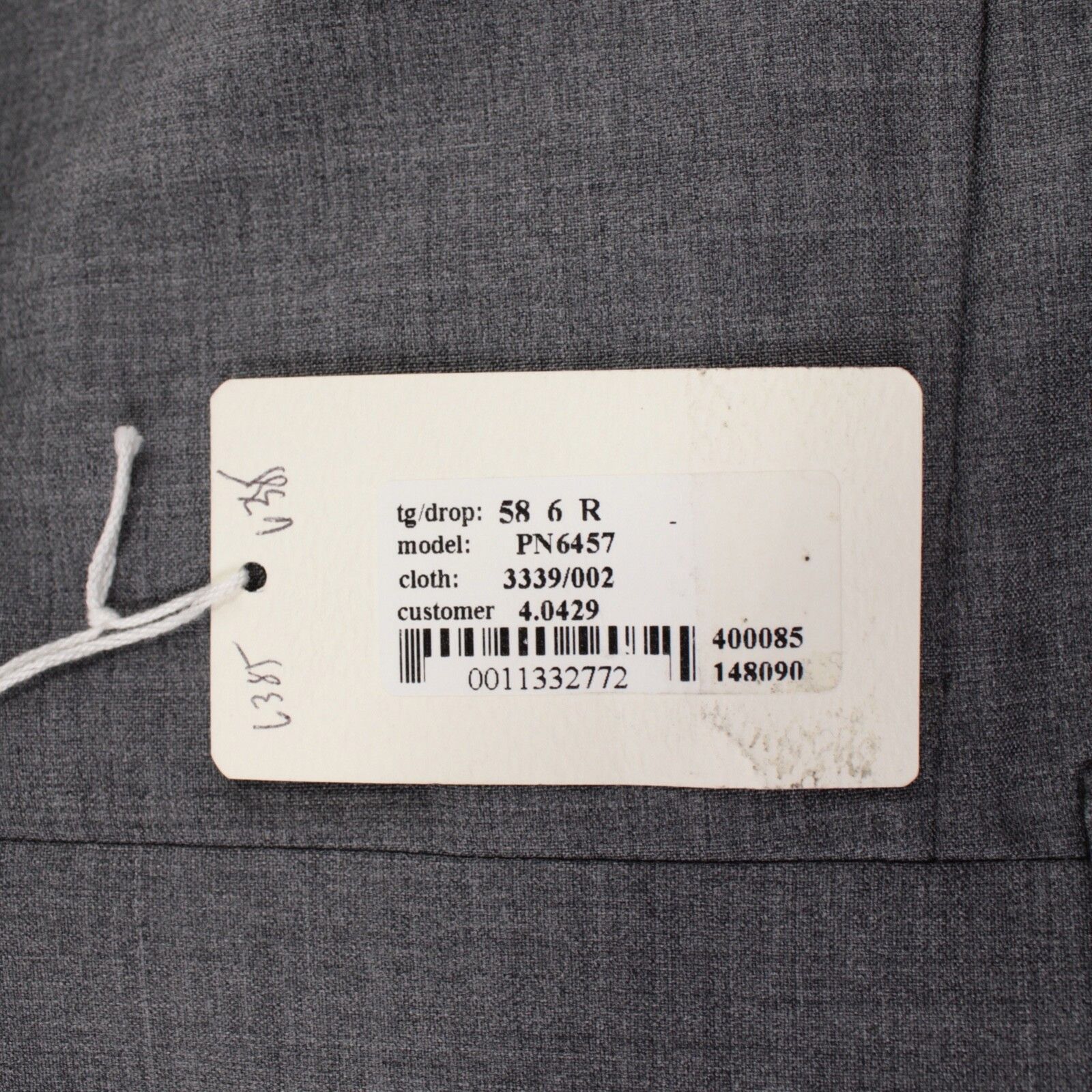 Belvest Belvest New with tags Dress Pants Size 42 US In Gray Size US 42 / EU 58 - 4 Thumbnail