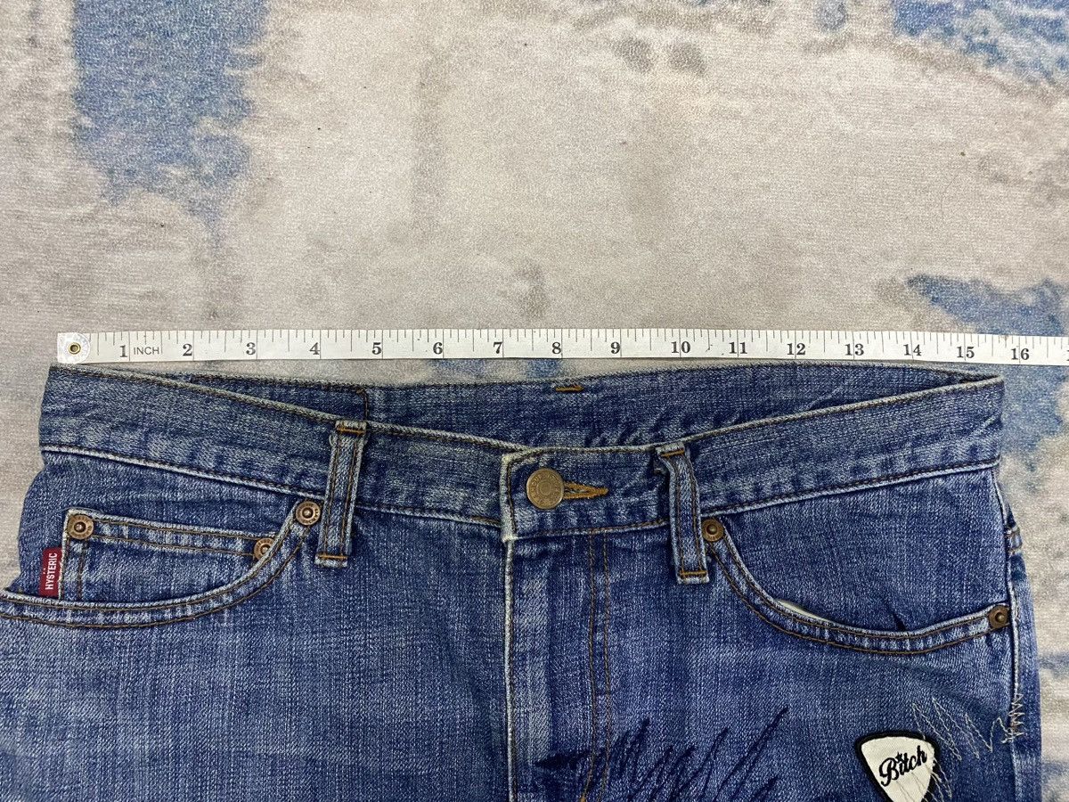 Hysteric Glamour 1990s Hysteric Glamour Denim Musical and punk Size 31" - 16 Thumbnail