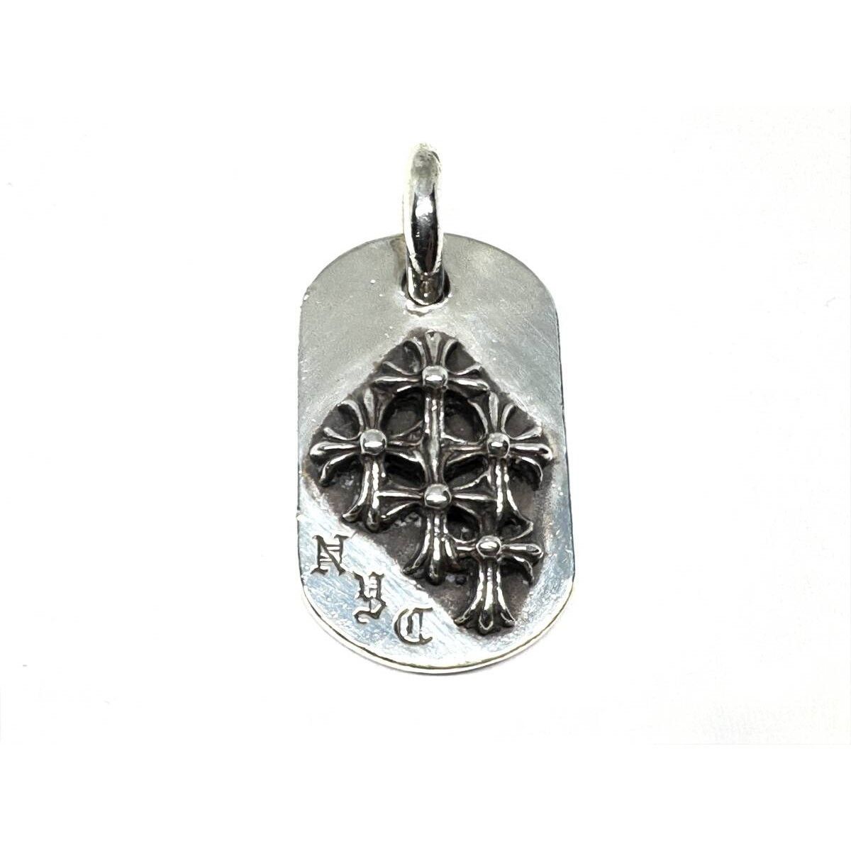 CHROME HEARTS RAISED DOGTAG NYC限定 ネックレス CHROME HEARTS クロムハーツ RAISED DOGTAG レイズドドッグタグ