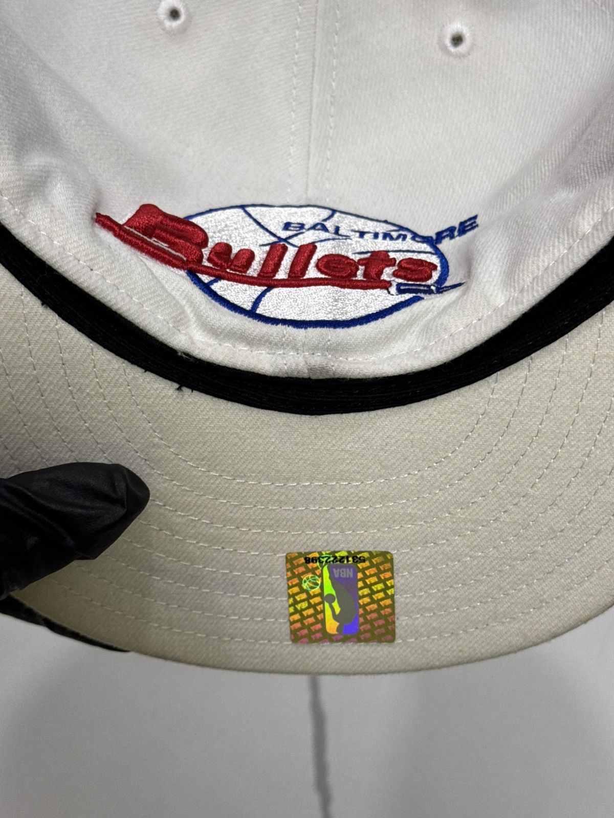 NBA × New Era × Vintage Vintage New Era Baltimore Bullets Fitted Cap Size ONE SIZE - 12 Thumbnail