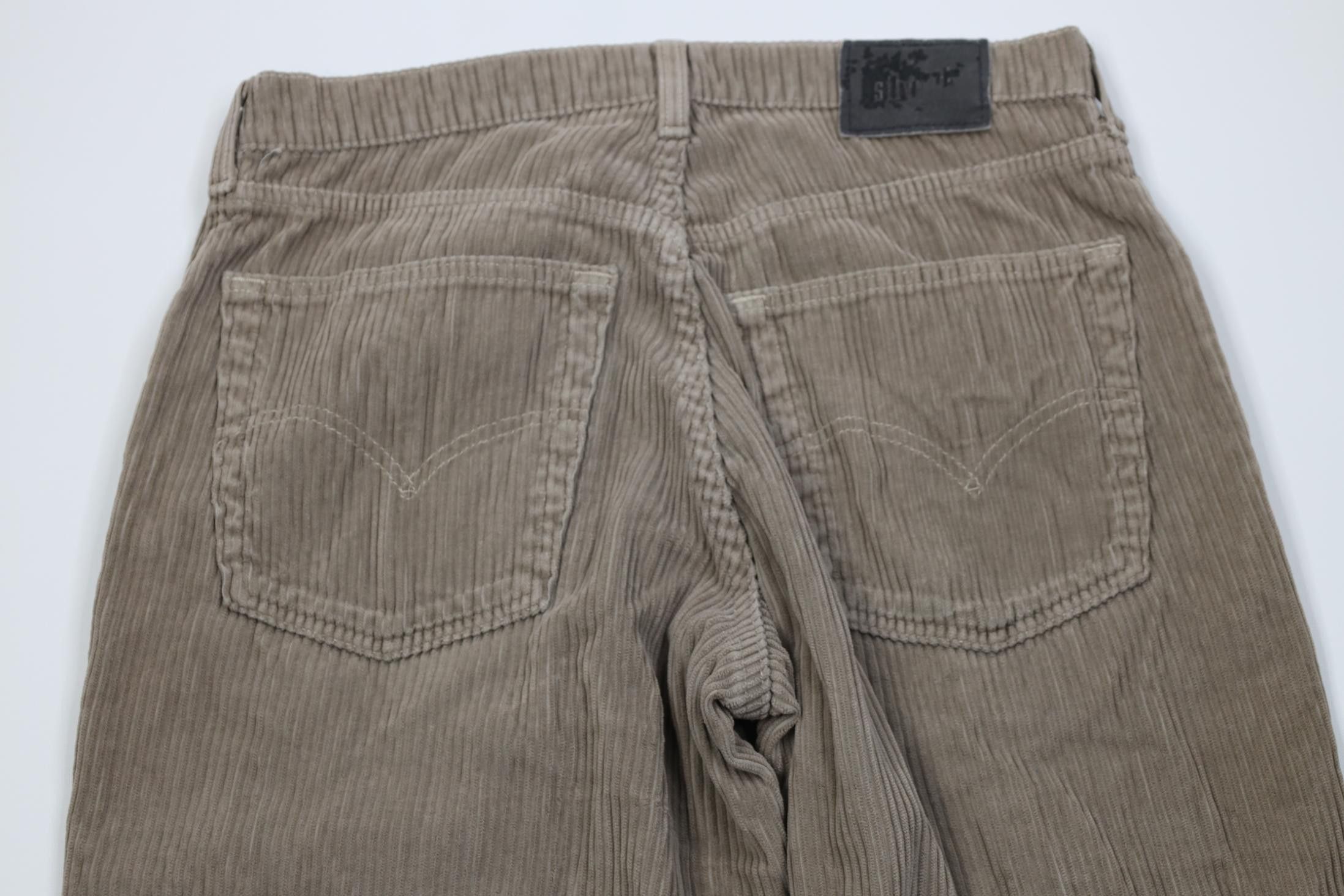 Levi's Vintage 90s Levis SilverTab Wide Leg Corduroy Pants USA Size US 32 / EU 48 - 13 Thumbnail