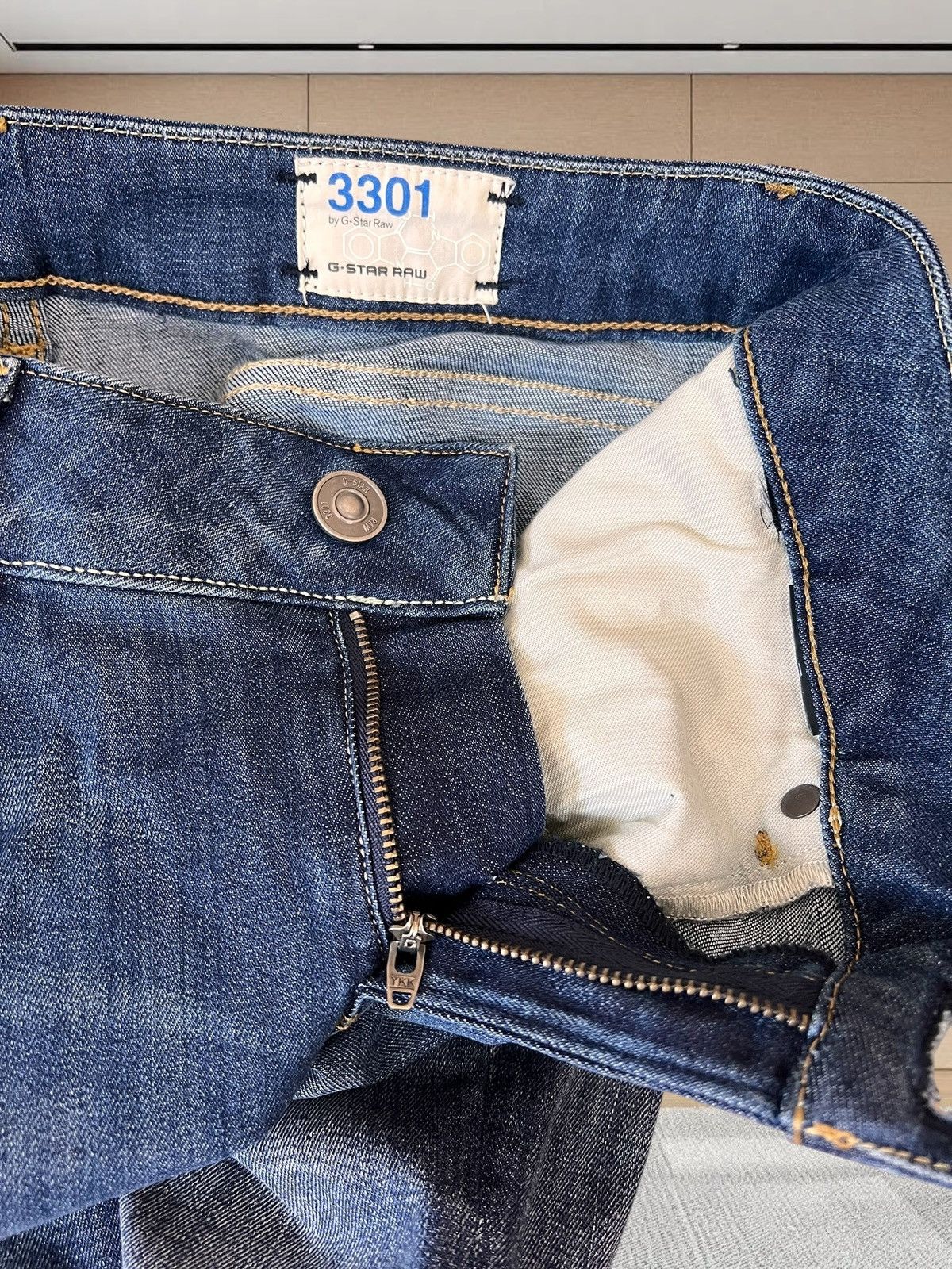 G-Star G-Star Raw 3301 slim fit jeans size W32 L30 Size US 32 / EU 48 - 5 Thumbnail