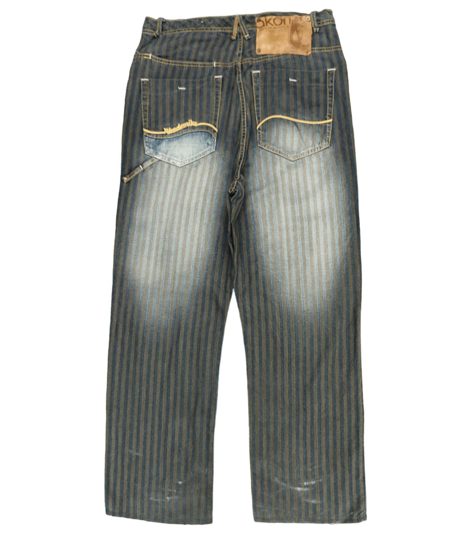 Akademiks Baggy Jeans Akedamiks Denim Wide Leg Y2k Jnco Streetwear Size US 34 / EU 50 - 1 Thumbnail