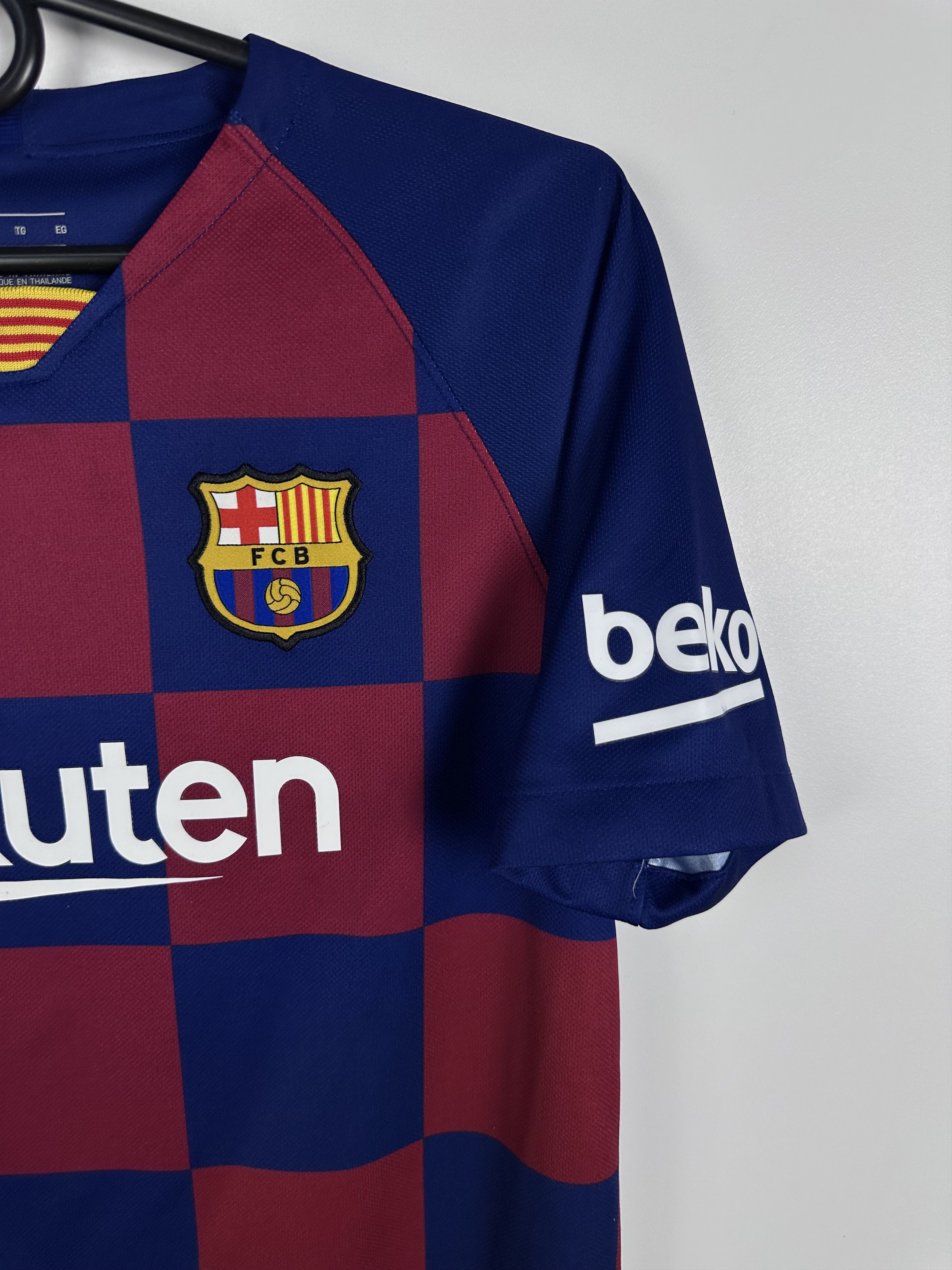 Nike BARCELONA 2019 2020 Football Shirt Jersey Nike Youth Size XL Size US XXS / EU 40 - 3 Thumbnail