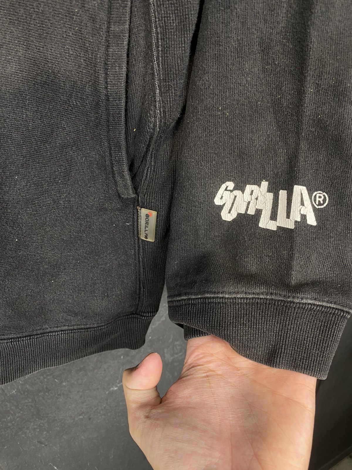 Japanese Brand y2k Gorilla Japanese Streetwear Reverse Weave Size US L / EU 52-54 / 3 - 5 Thumbnail