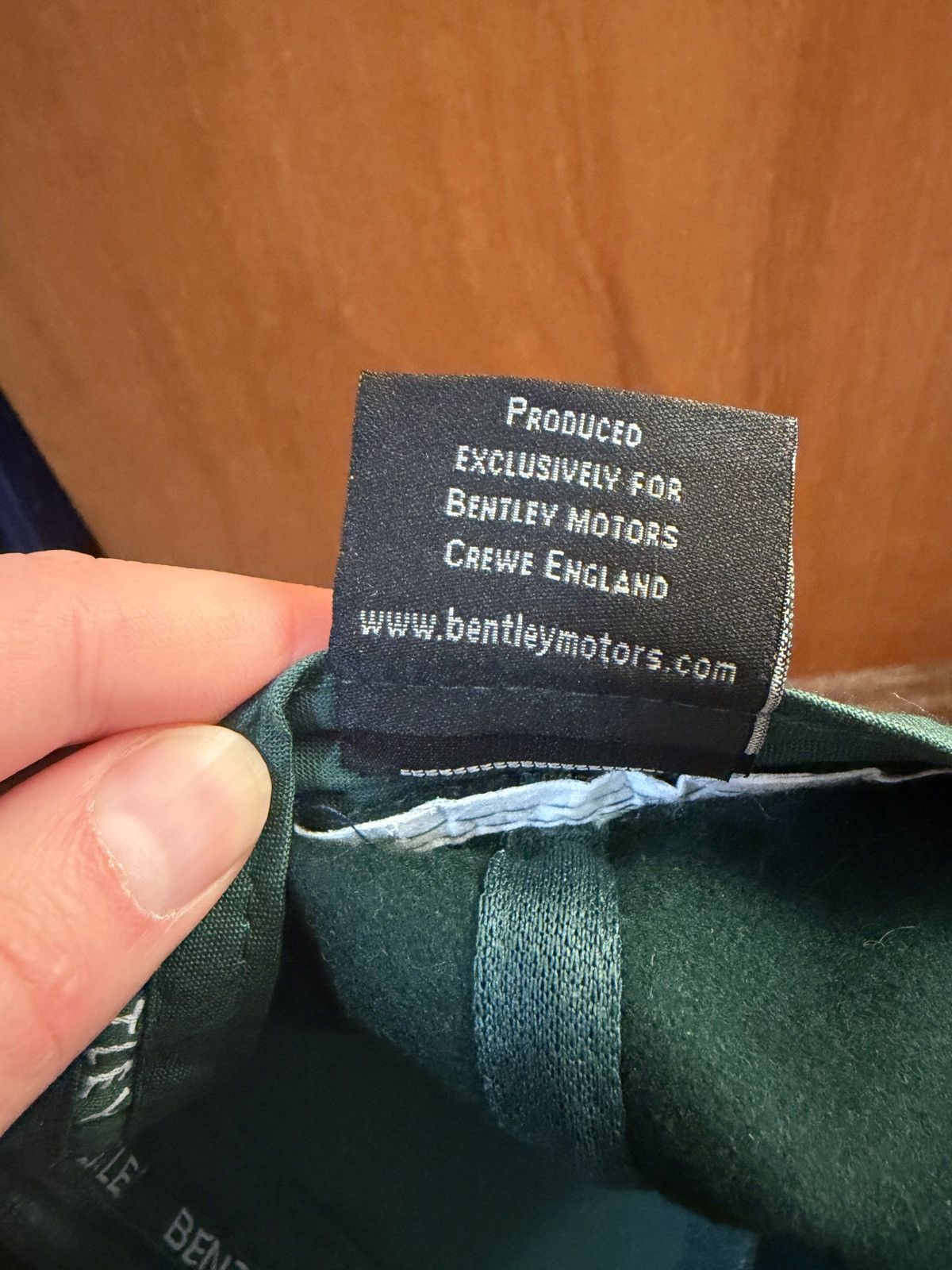 Bentley Bentley Wool Green Cap Size ONE SIZE - 4 Thumbnail