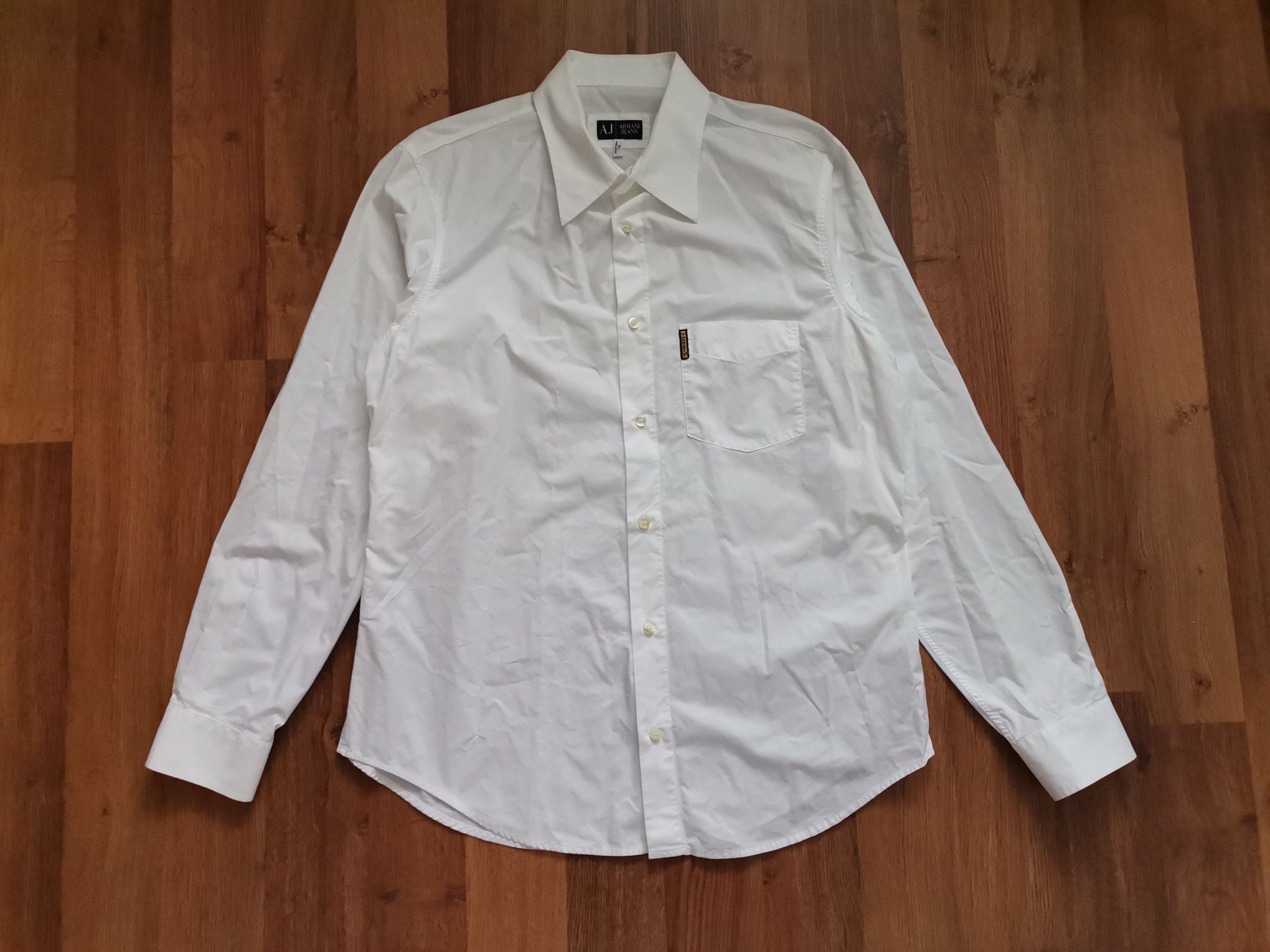 Armani Armani Jeans Shirt Size US XL / EU 56 / 4 - 3 Thumbnail