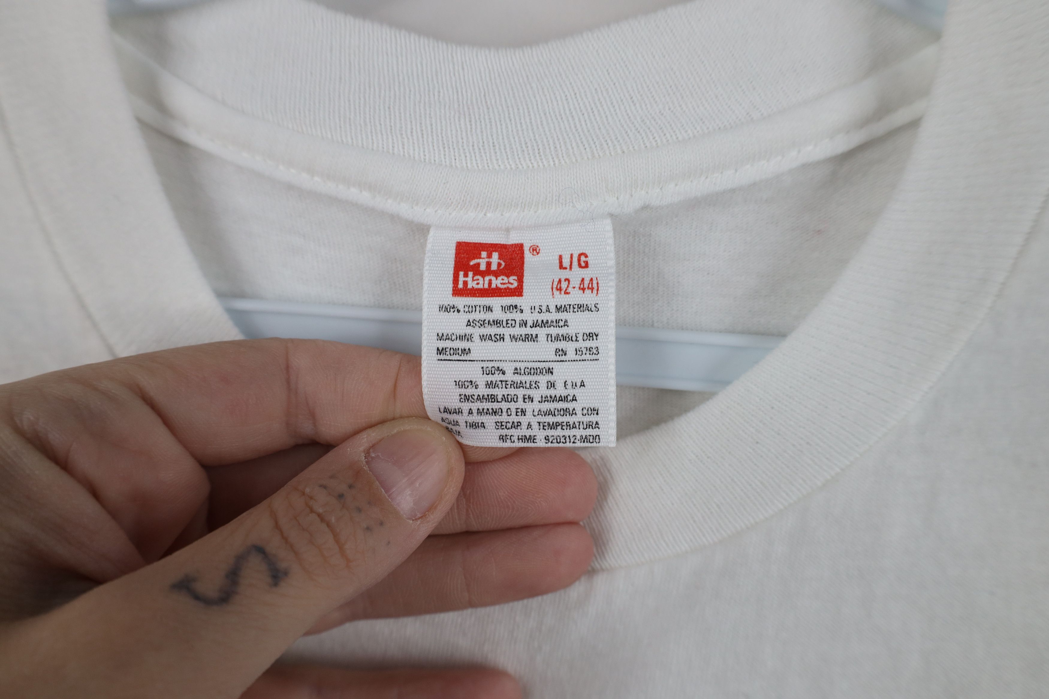 Vintage Vintage 90s and Sky Douglas Post Play Short Sleeve T-Shirt Size L / US 10 / IT 46 - 9 Thumbnail