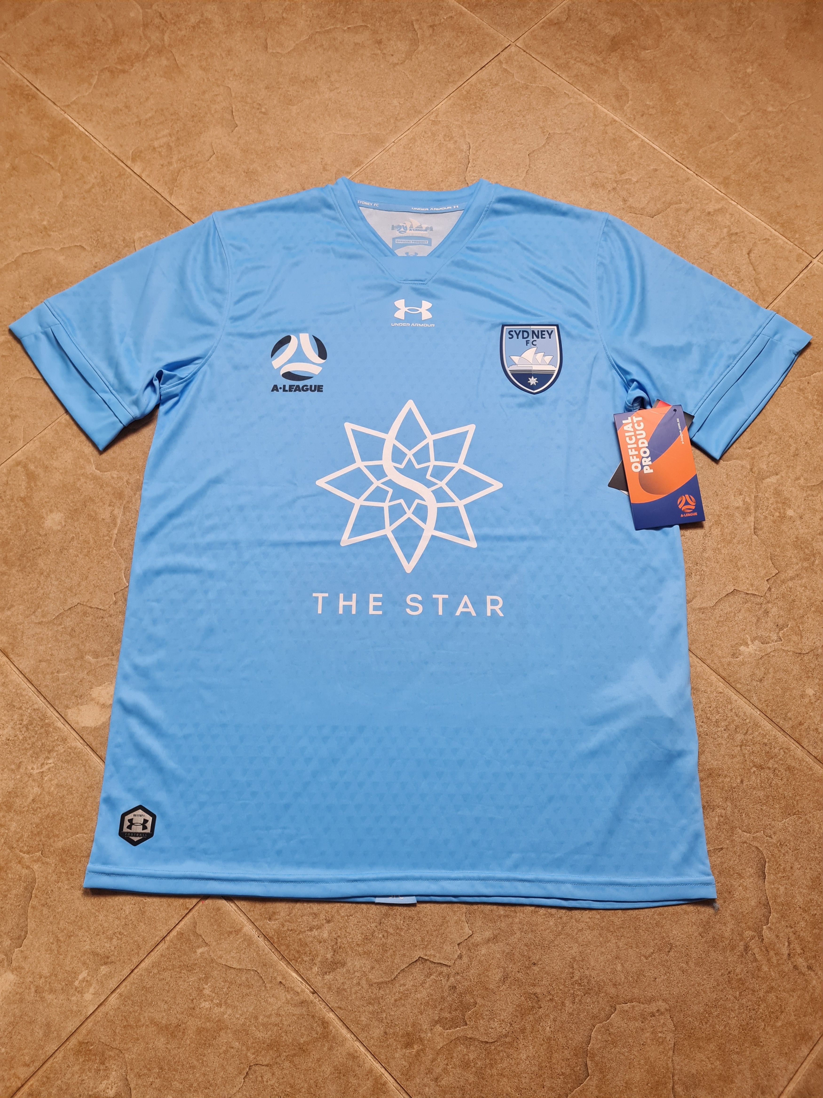 Under Armour Sydney FC 2021-22 Home Football Shirt Under Armour Size US L / EU 52-54 / 3 - 5 Thumbnail
