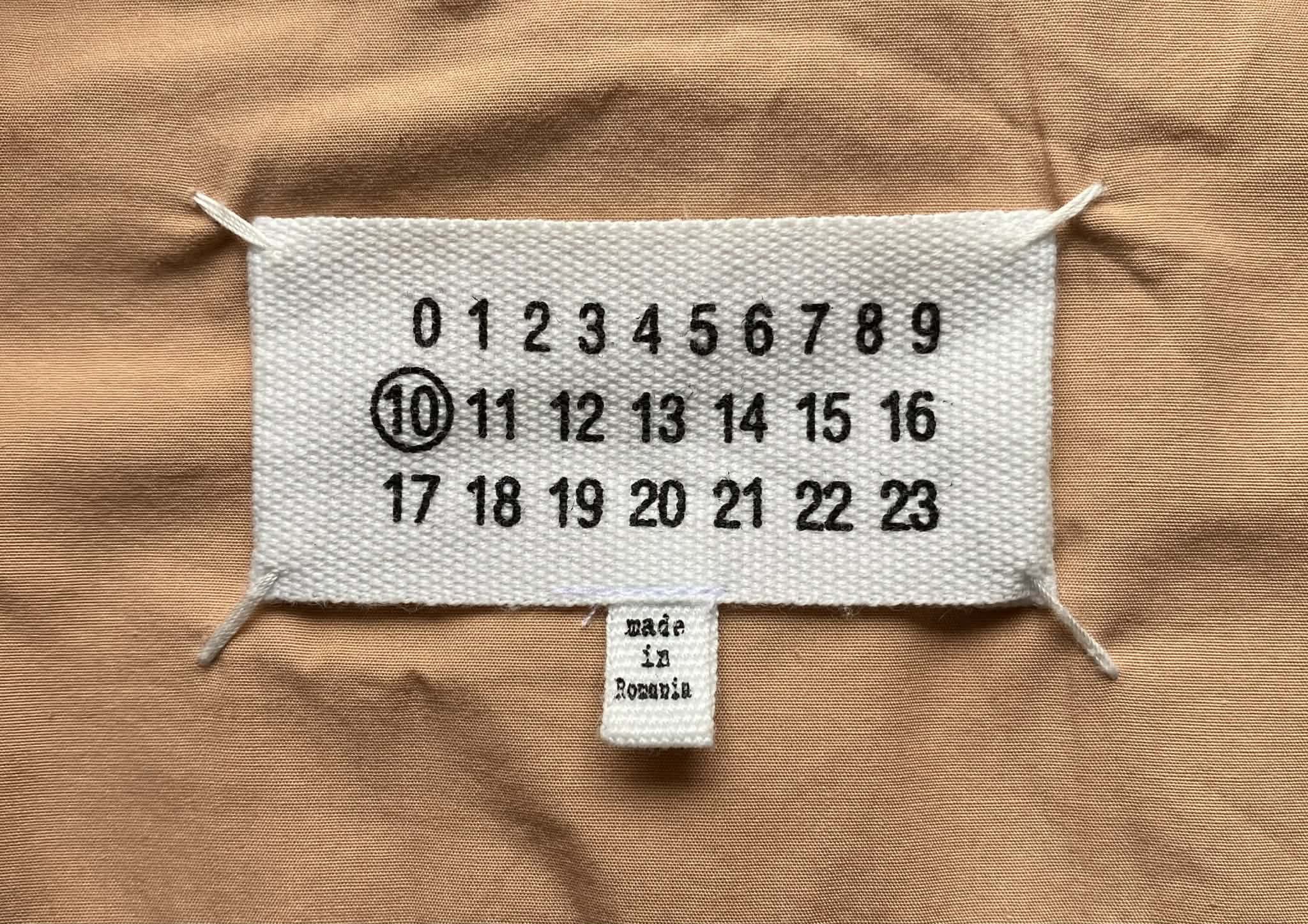 Maison Margiela Maison Margiela 10 Men Ghost Pocket Poplin Shirt Camel Size US L / EU 52-54 / 3 - 3 Thumbnail