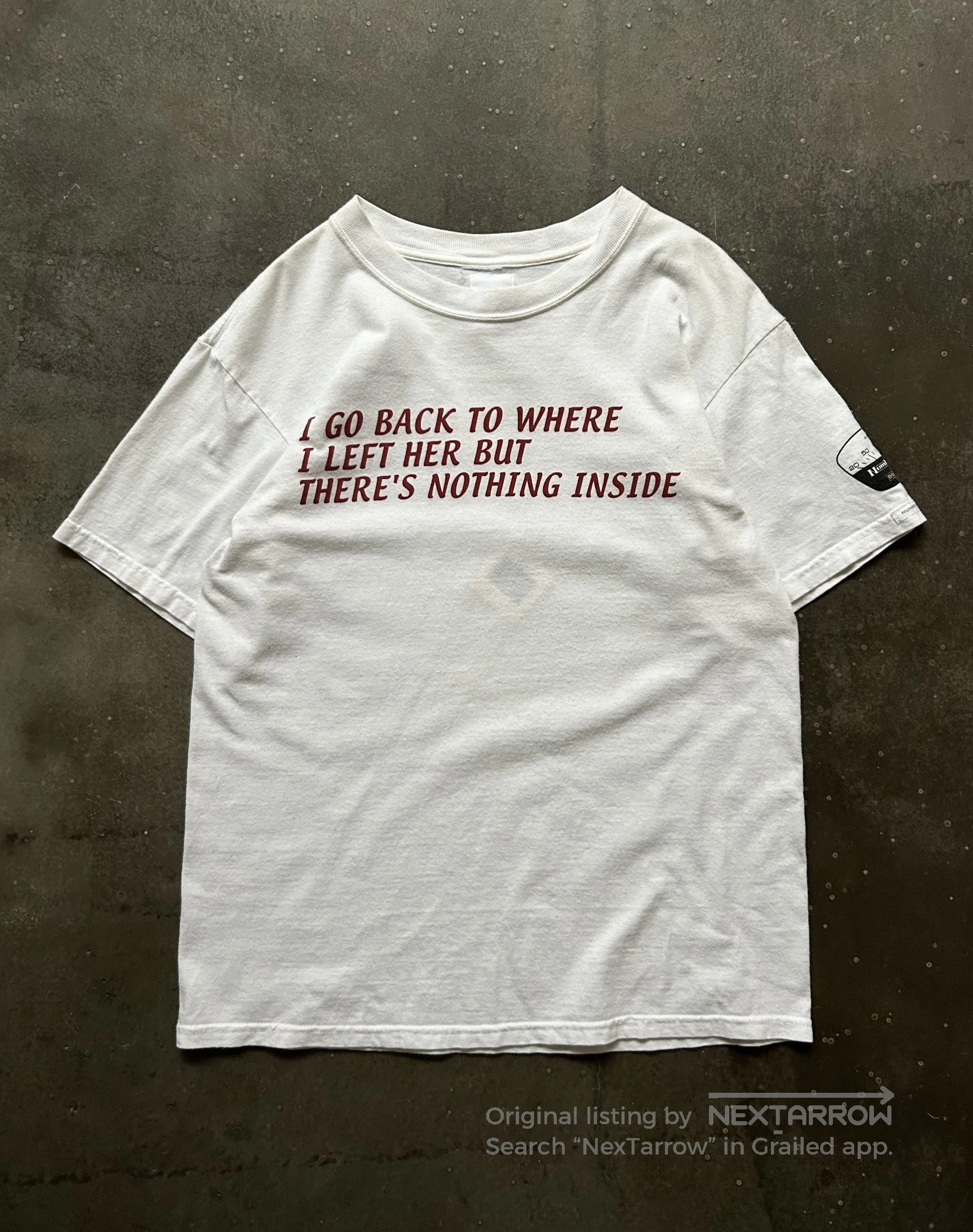 Number (N)ine Number (N)ine 2000ss Slogan Tee. Size US L / EU 52-54 / 3 - 1 Thumbnail