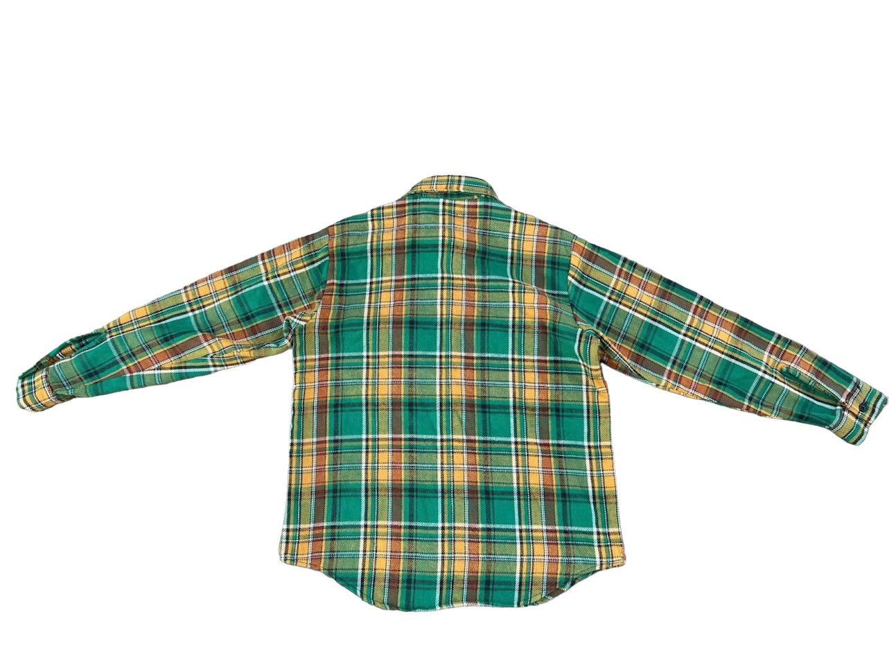 FiveBrother Vintage 60s Five Brother Double Pocket Checks Flannel Shirt Size US M / EU 48-50 / 2 - 2 Thumbnail