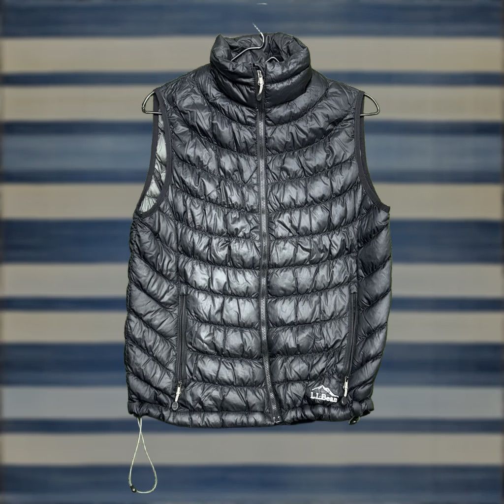 Vintage LL Bean Downtek Vest Mens Small Stowaway Puffer Bubble Pertex Light Hiking Blue Down Puffer Vest Mens Small LL Bean Downtek - Size S / US 4 / IT 40 - 1 Thumbnail