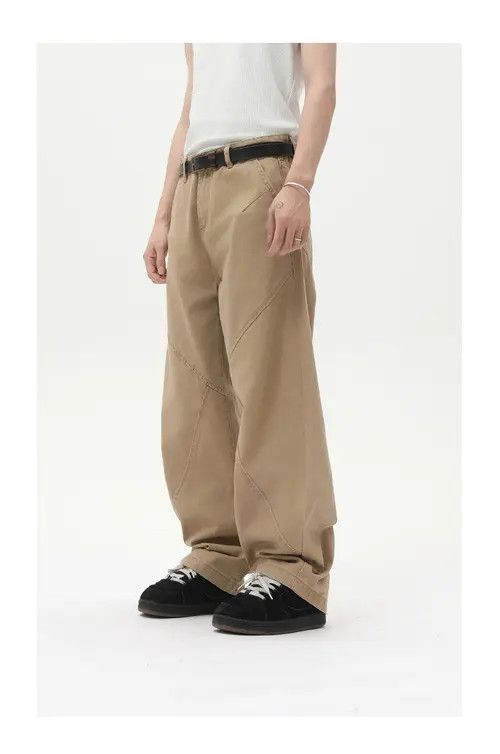 Japanese Brand × Jean American retro loose casual wide-leg scimitar pants Size US 32 / EU 48 - 3 Thumbnail