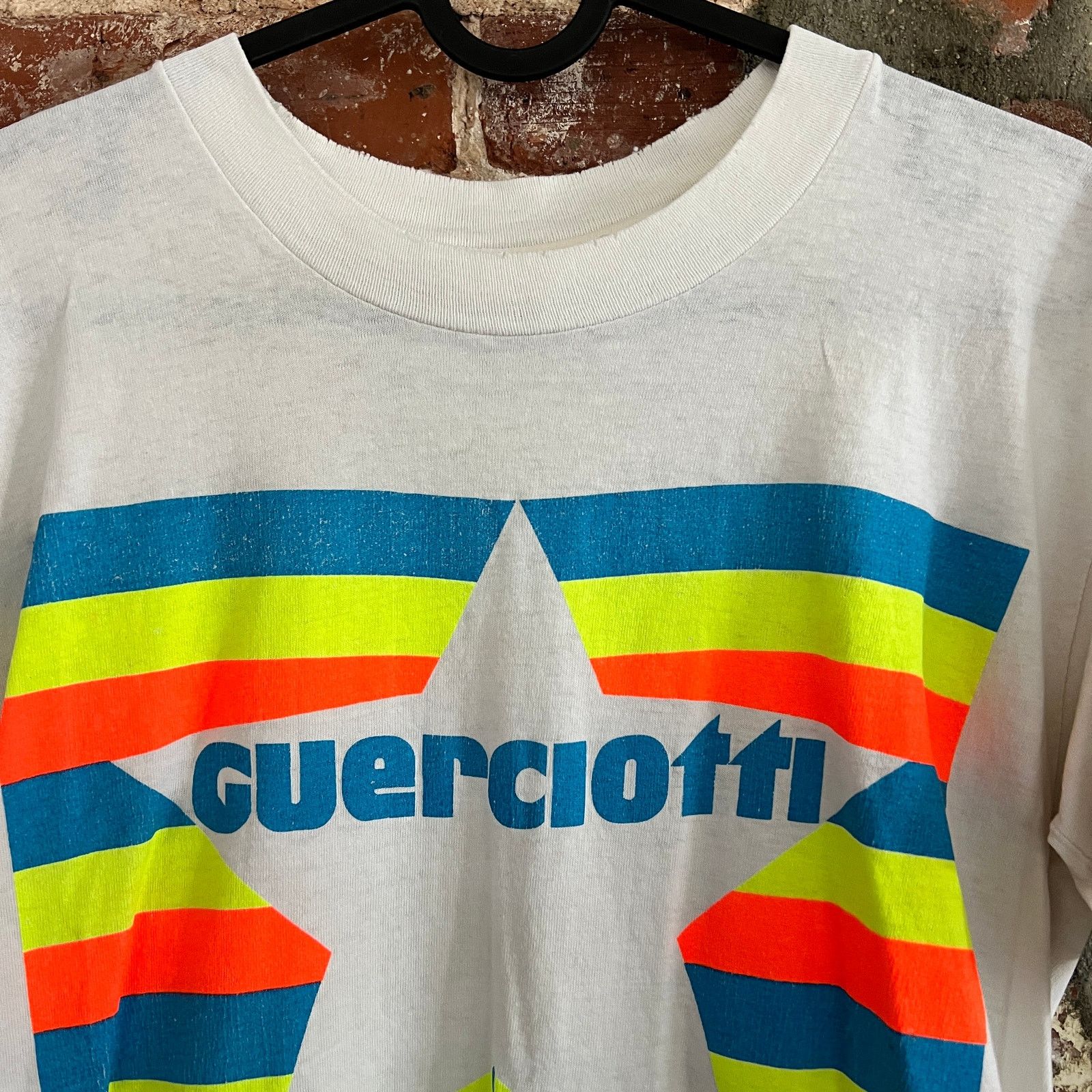 Vintage RARE VTG Guerciotti Italian Cycling T-Shirt Stedman S 19x26 Size US S / EU 44-46 / 1 - 1 Thumbnail
