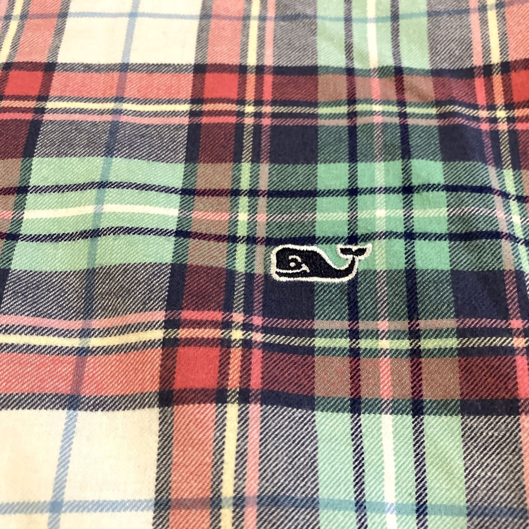 Vineyard Vines Vineyard Vines Whale Shirt Plaid Flannel Long Sleeve Button Down Shirt XL Size US L / EU 52-54 / 3 - 2 Thumbnail
