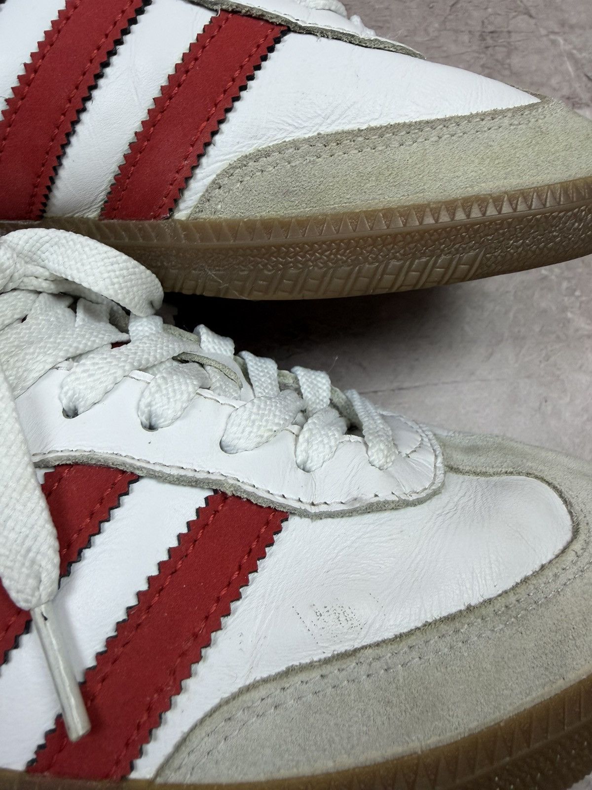 Adidas Adidas Vintage Samba White Size US 8 / EU 41 - 10 Thumbnail