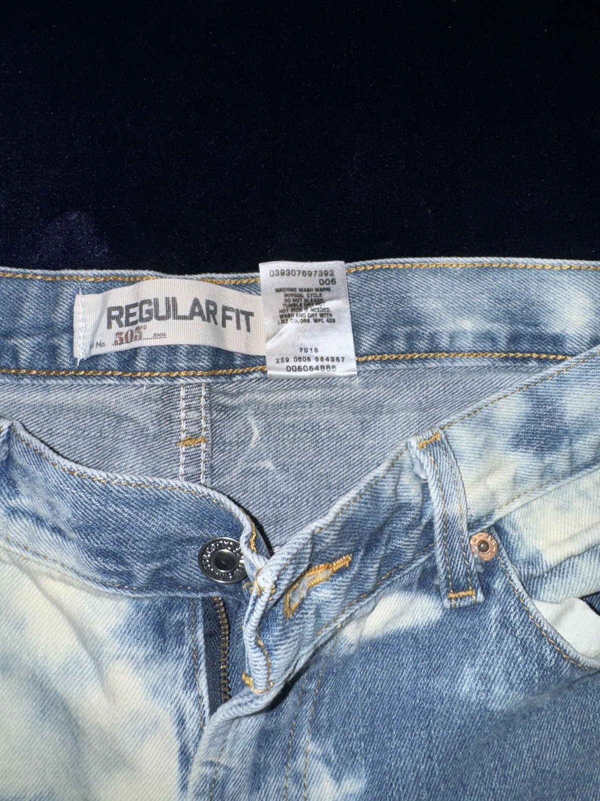 Levi's × Levi's Made & Crafted × Levi's Vintage Clothing Levis regular fit custom bleached Size US 34 / EU 50 - 5 Thumbnail