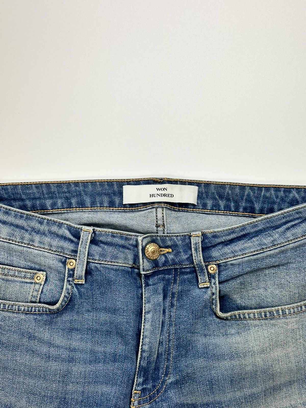 Won Hundred Won Hundred Jeans 31X32 Slim Y2K Size US 31 - 14 Thumbnail
