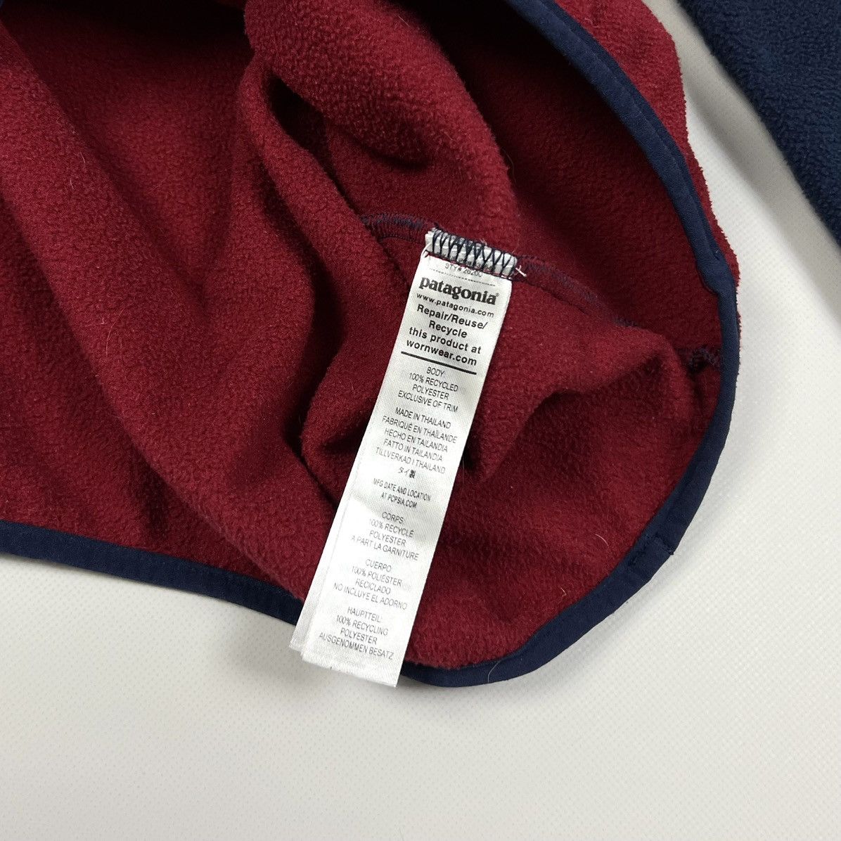 Patagonia Patagonia Microdini 1/2 Zip Fleece Pullover Wax Red Size M Size US M / EU 48-50 / 2 - 13 Thumbnail