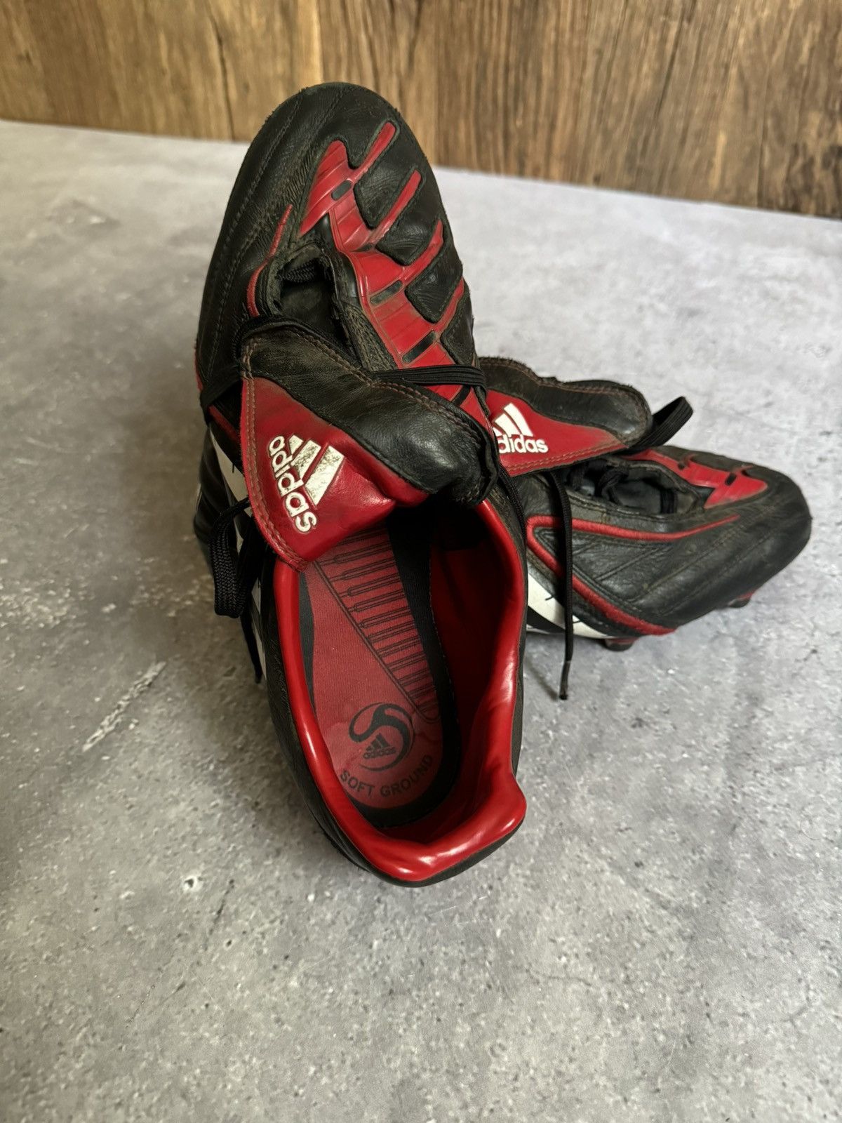 Adidas × David Beckham × Vintage 2009 Adidas Predator Powerswerve X-TRX SG Football Boots Size US 10.5 / EU 43-44 - 11 Thumbnail