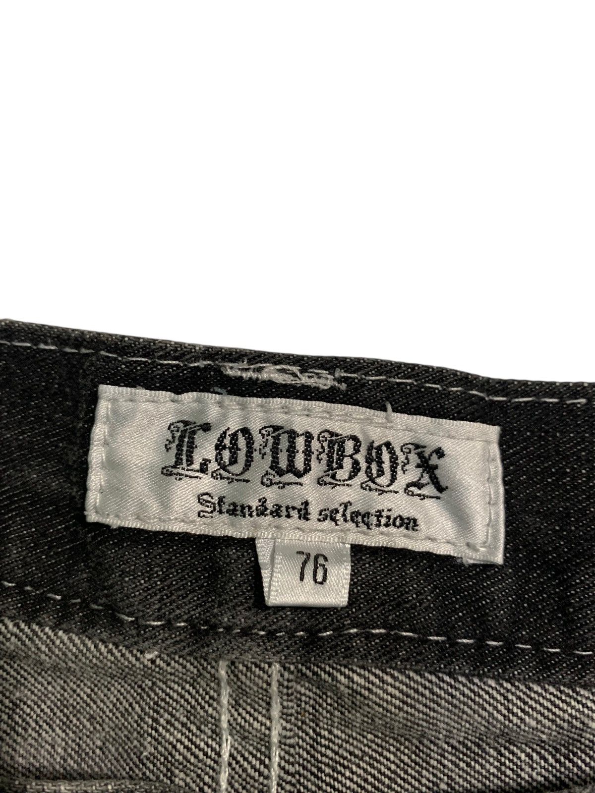 LOWBOX LOWBOX PUNK RUSTY CLAWMAX JAPANESE DISTRESSED DENIM Size US 30 / EU 46 - 15 Thumbnail