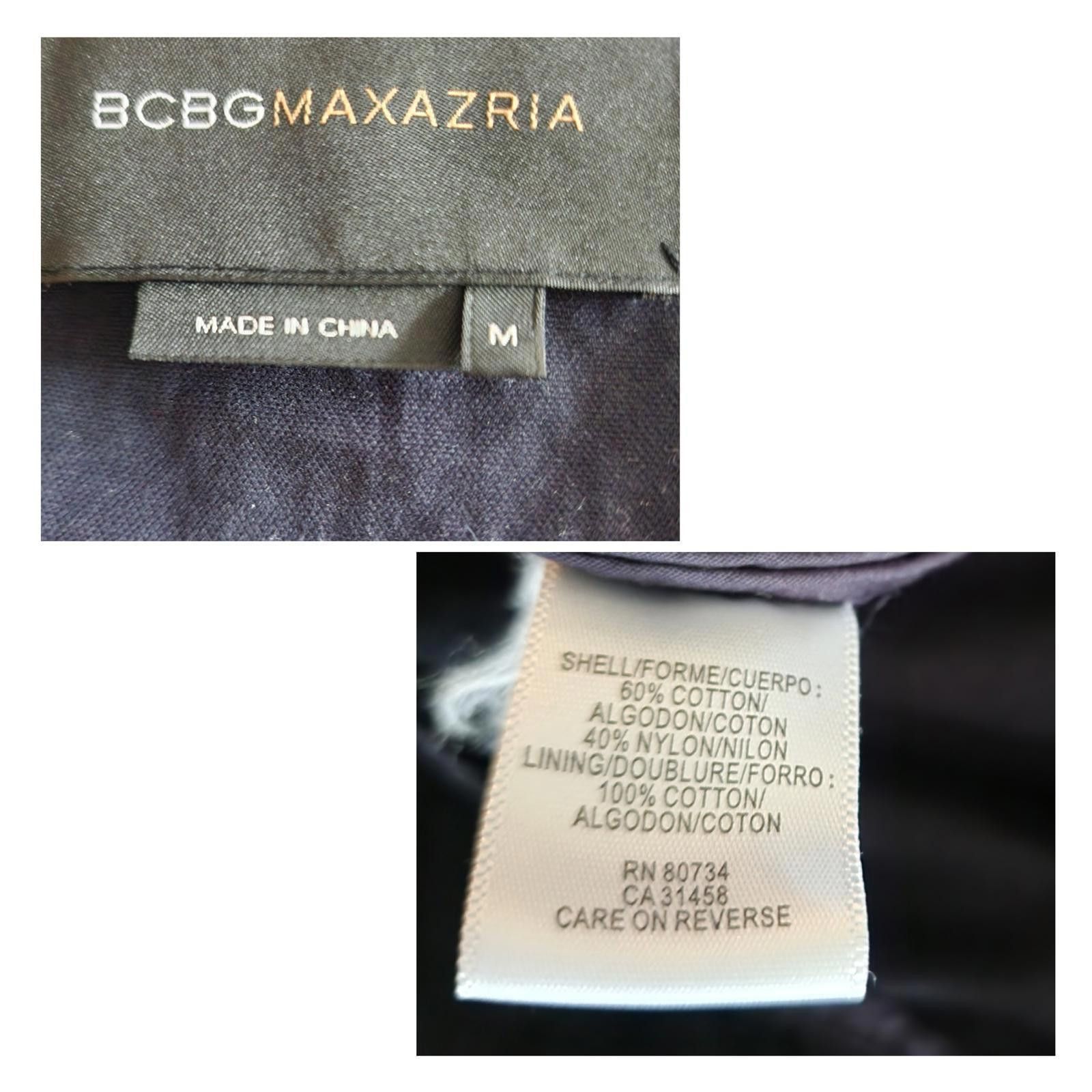 Bcbgmaxazria BCBGMaxazria. Navy Blue Y2K Blazer/Jacket. M Size M / US 6-8 / IT 42-44 - 5 Thumbnail