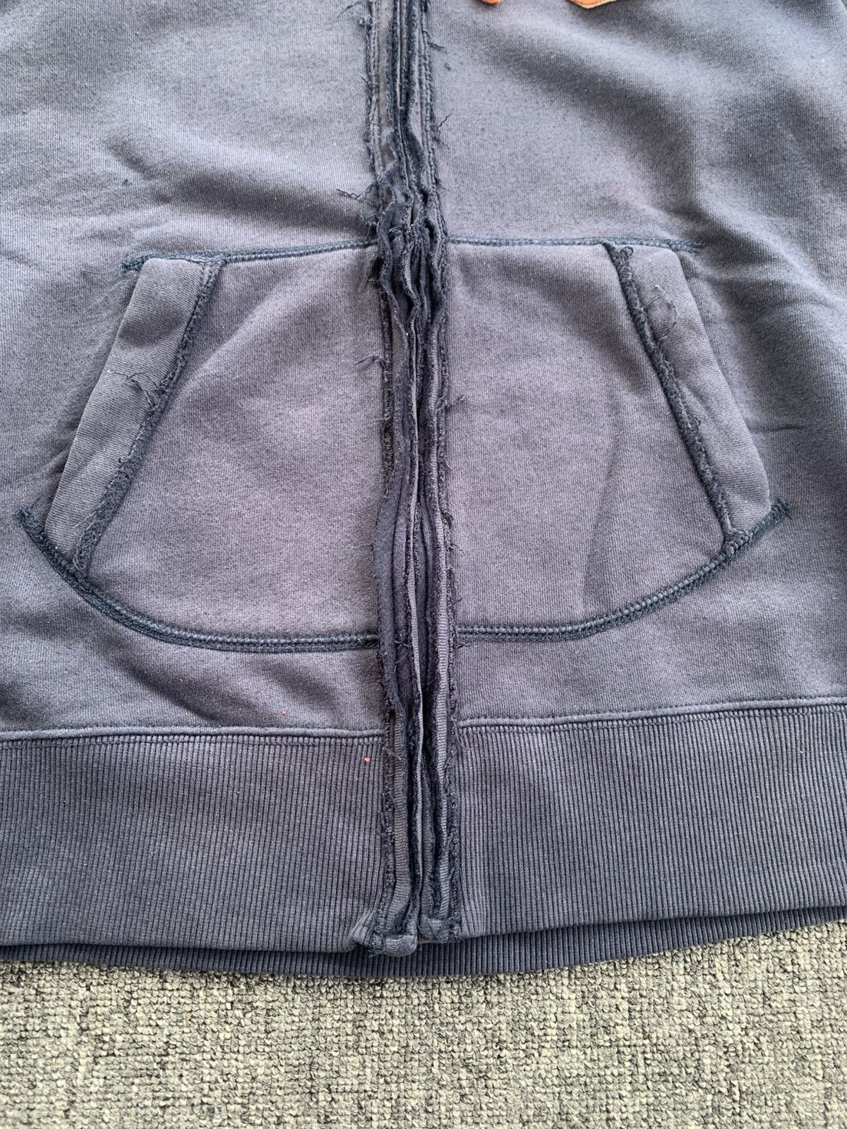 Japanese Brand Japanese Shane Sick Sunfaded Distressed Vintage Zip Hoodie Size US S / EU 44-46 / 1 - 4 Thumbnail