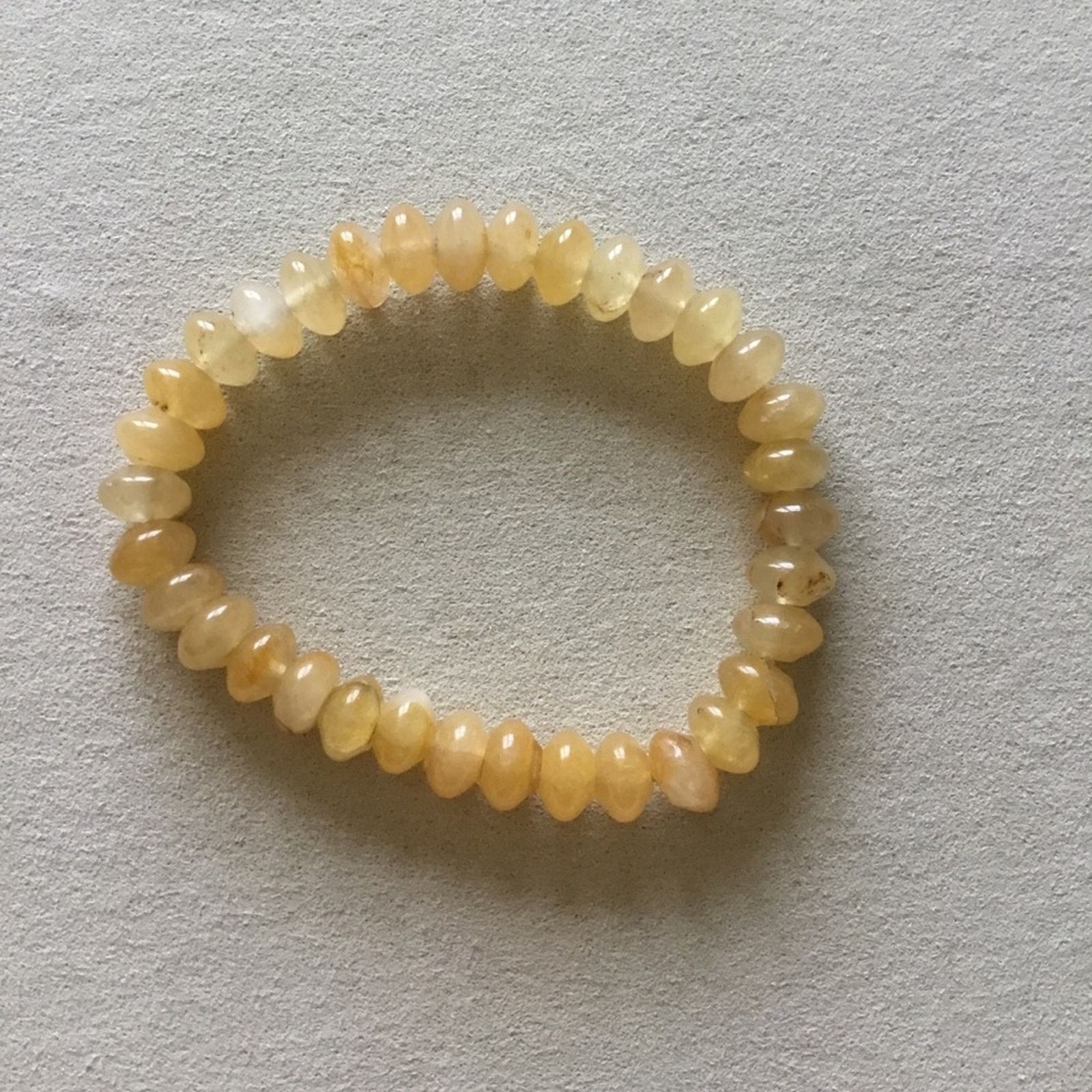 Other Rare Yellow Beads Bracelet Size ONE SIZE - 1 Thumbnail